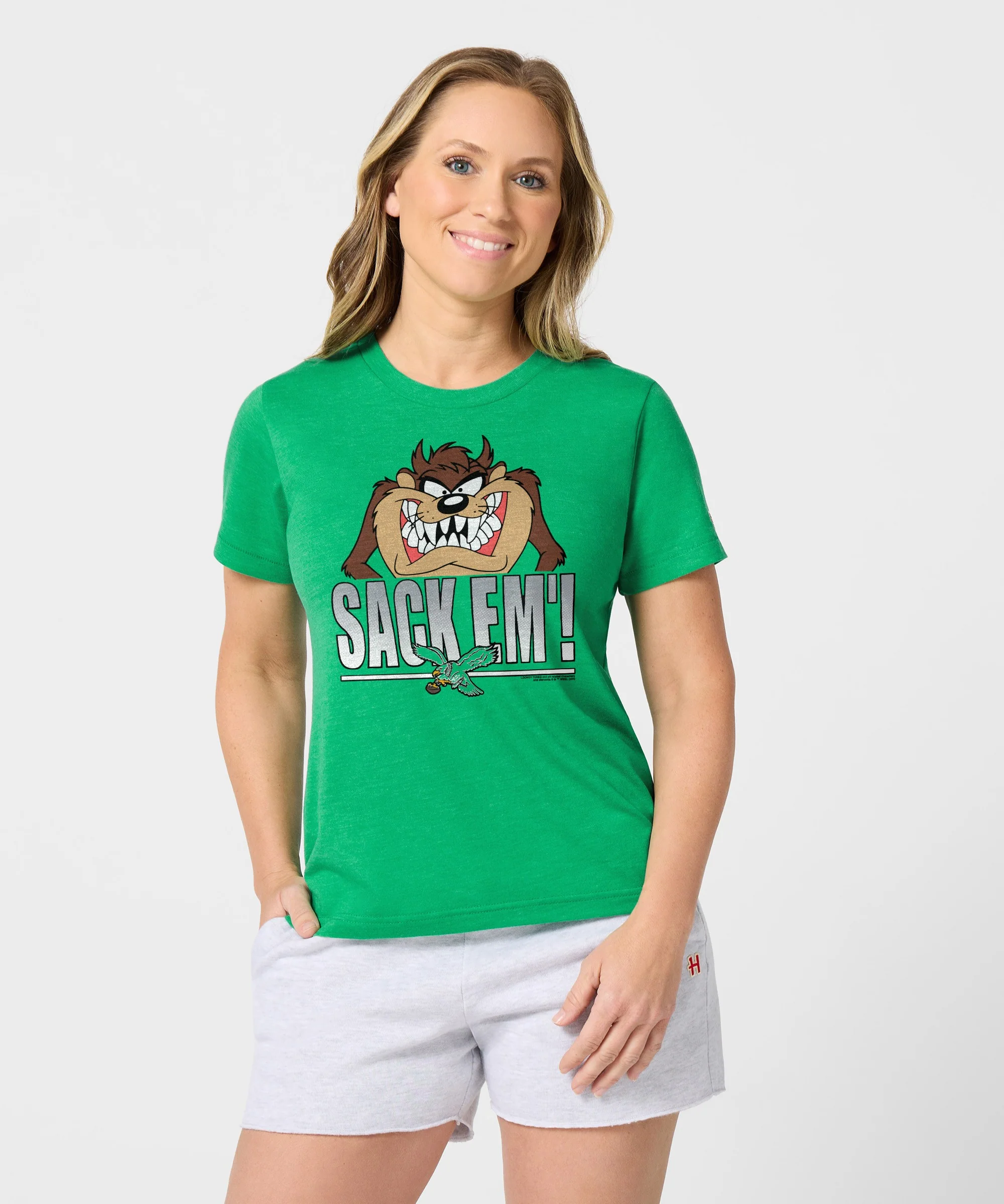 Women's Looney Tunes Taz Sack Em' x Philadelphia Eagles - Image 3