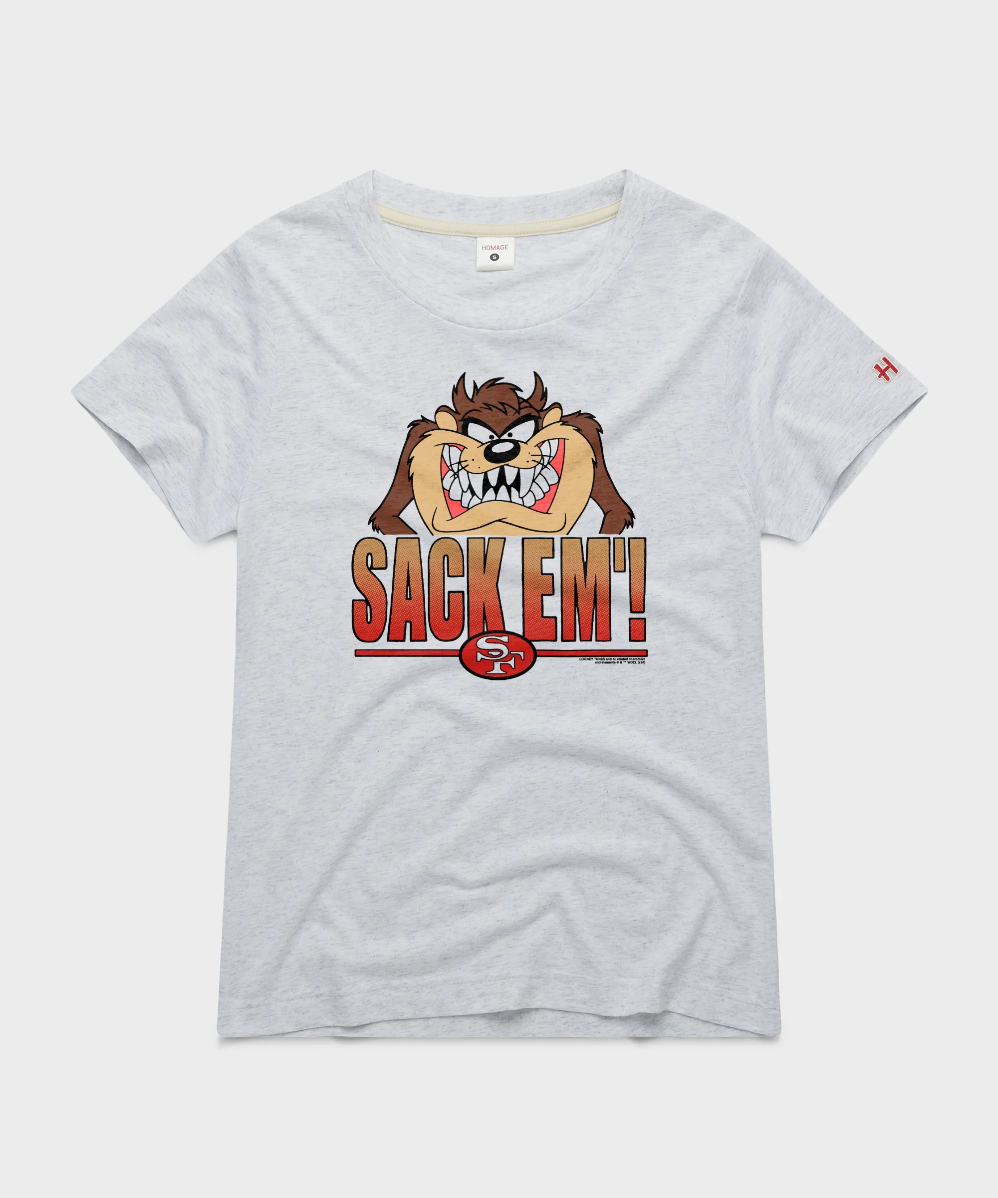 Women's Looney Tunes Taz Sack Em' x San Francisco 49ers
