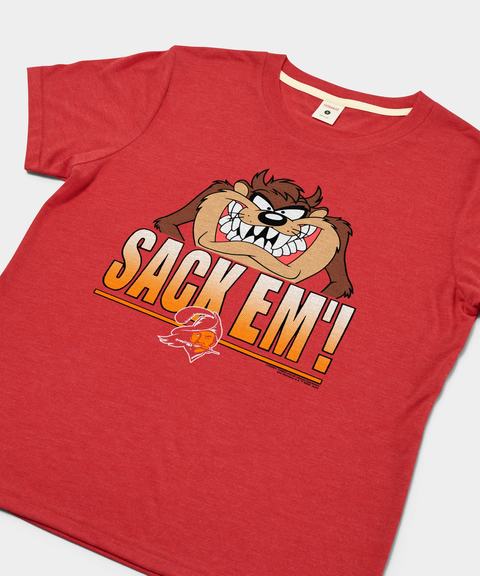 Women's Looney Tunes Taz Sack Em' x Tampa Bay Buccaneers - Image 2