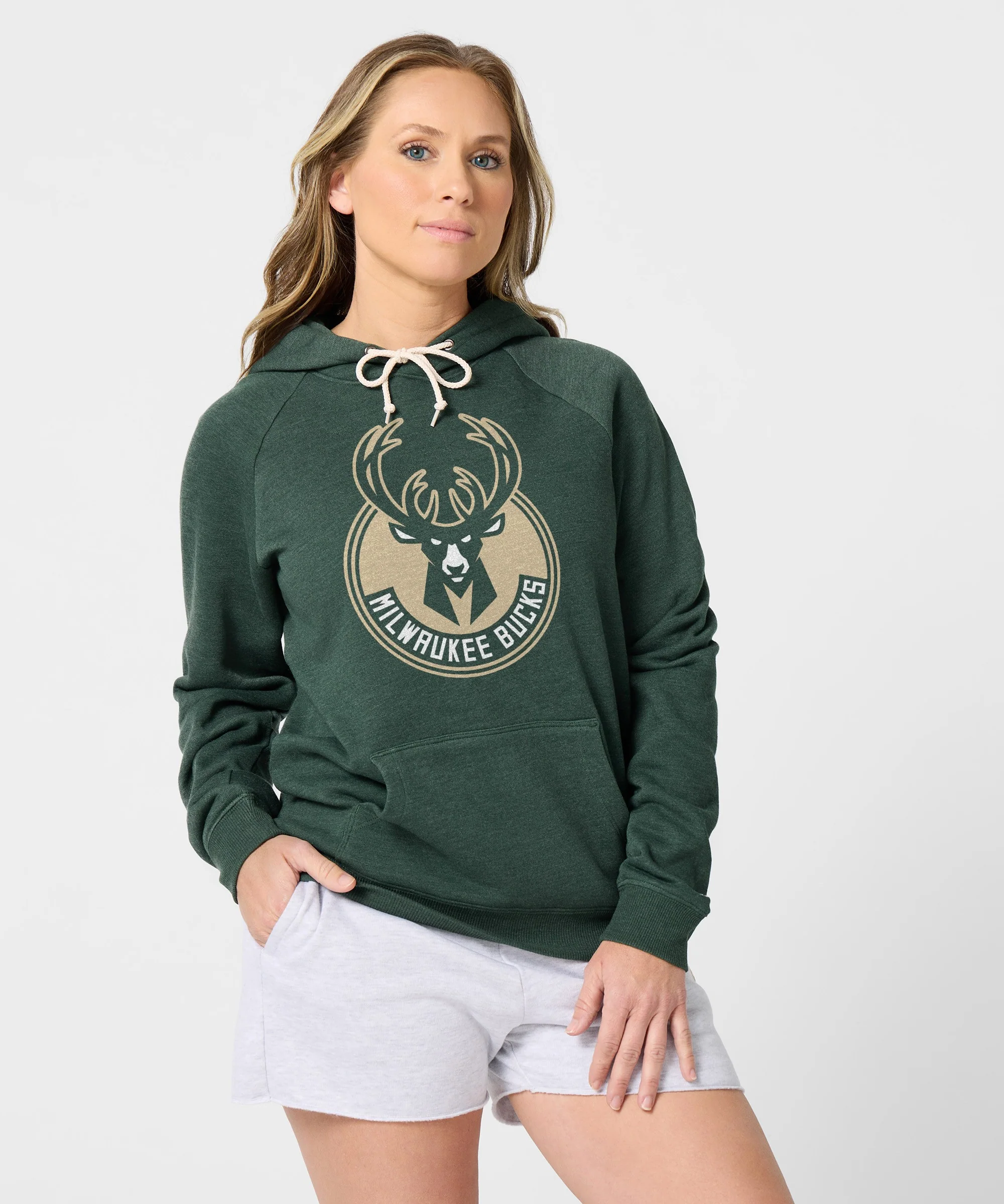 Women's Milwaukee Bucks Logo Hoodie - Image 3