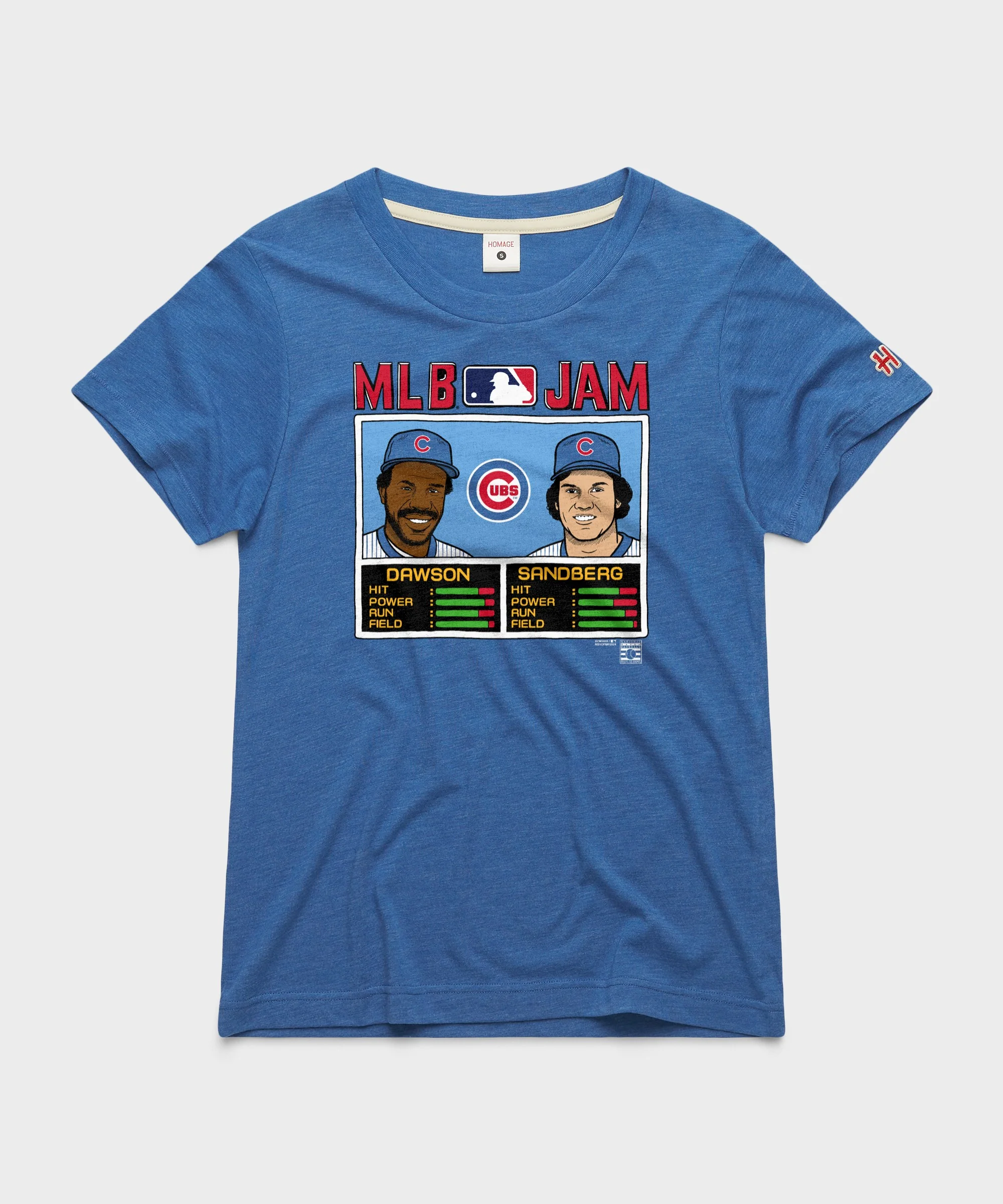 Women's MLB Jam Cubs Dawson And Sandberg