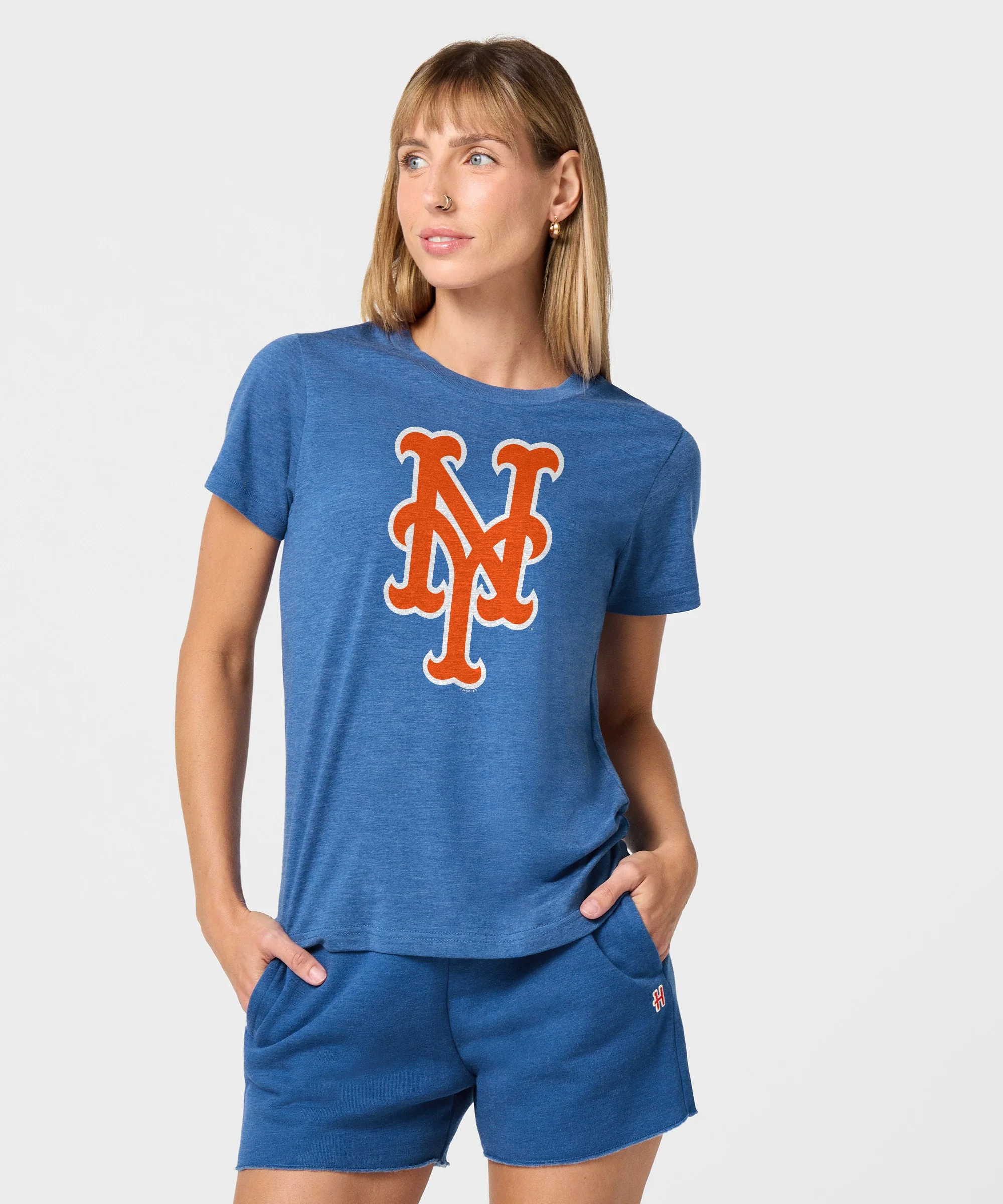 Women's New York Mets Cap Logo '13 - Image 3