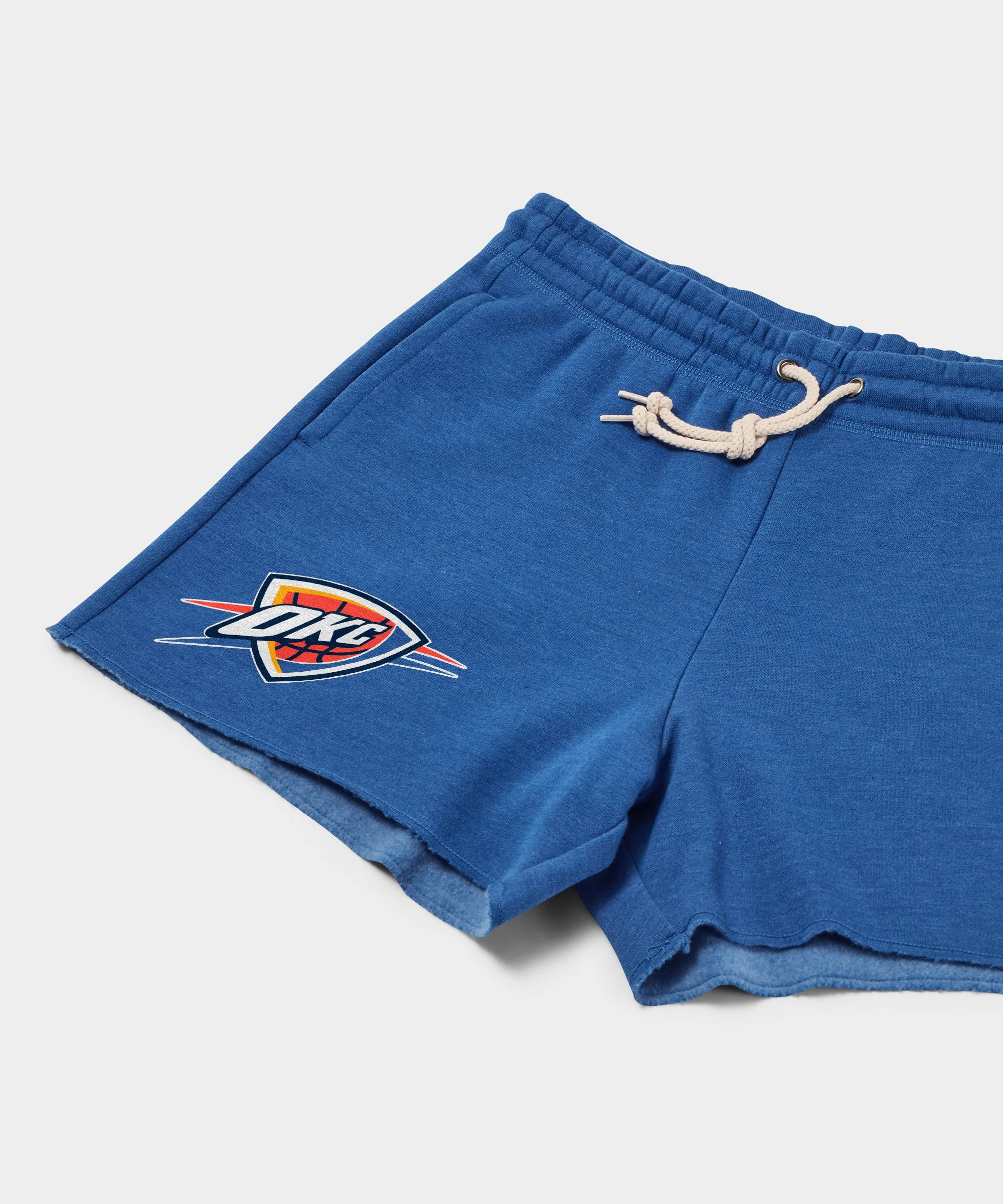 Women's OKC Thunder Logo Sweat Shorts - Image 2