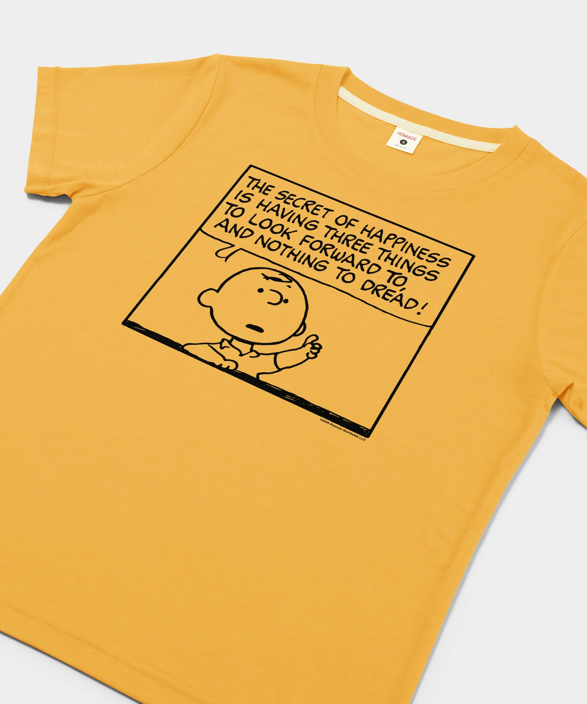 Women's Peanuts Charlie Brown Secret Of Happiness - Image 2