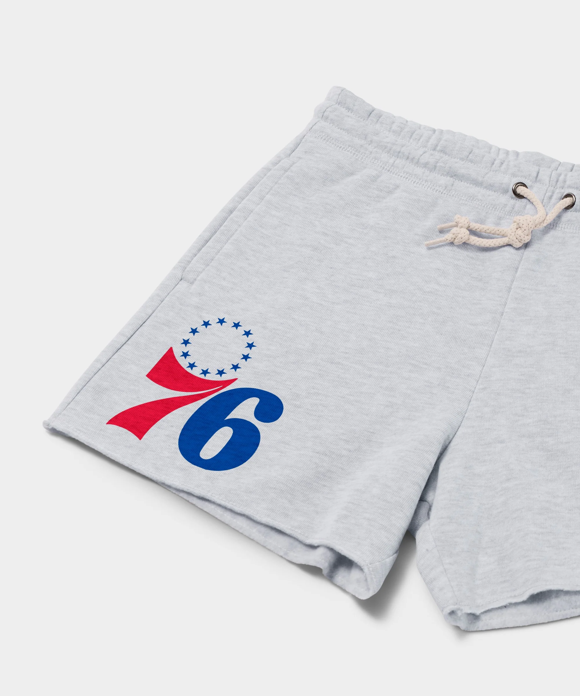 Women's Philadelphia 76ers Logo Sweat Shorts - Image 2