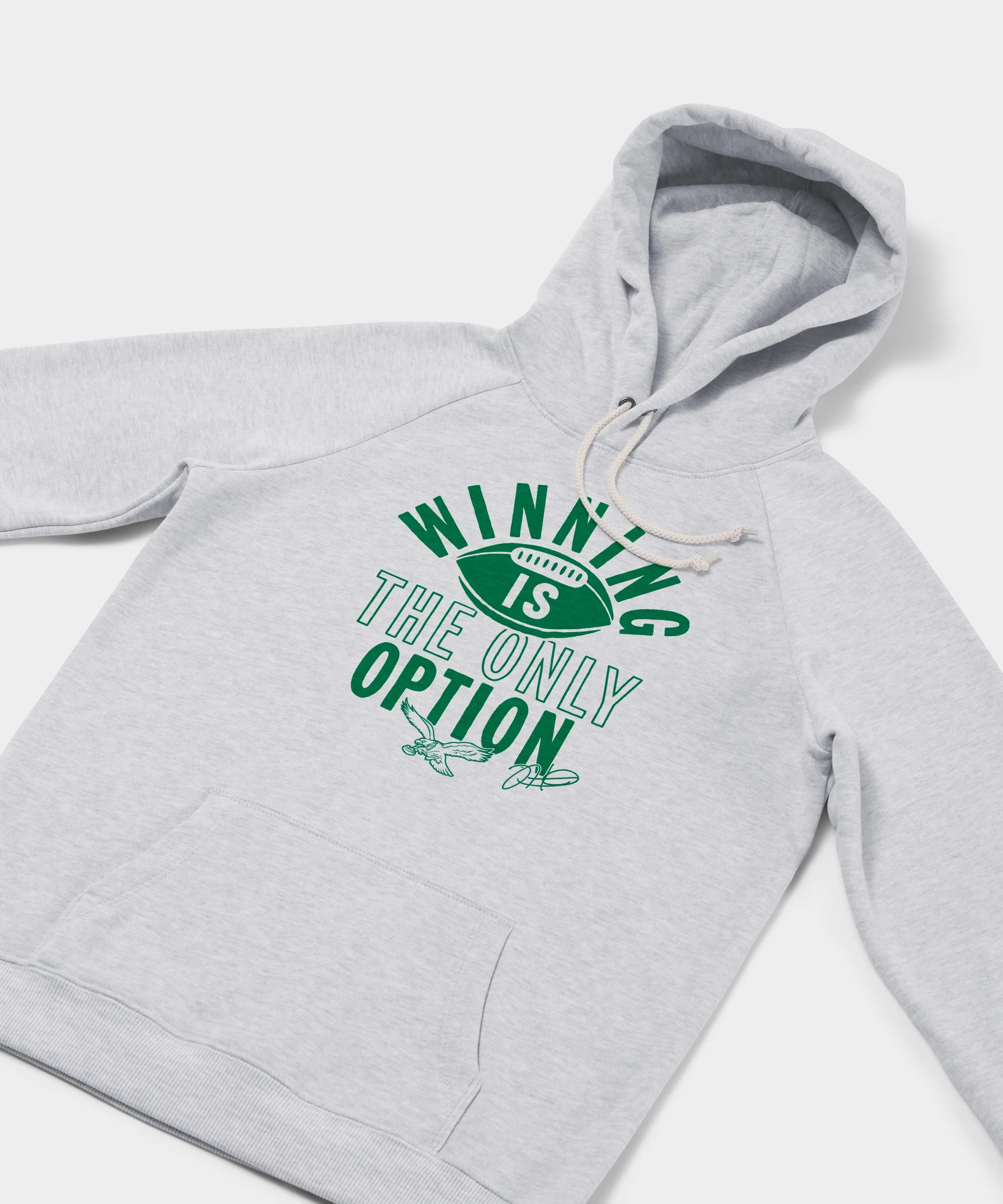 Women's Philadelphia Eagles Jalen Hurts Winning Is The Only Option Hoodie - Image 2
