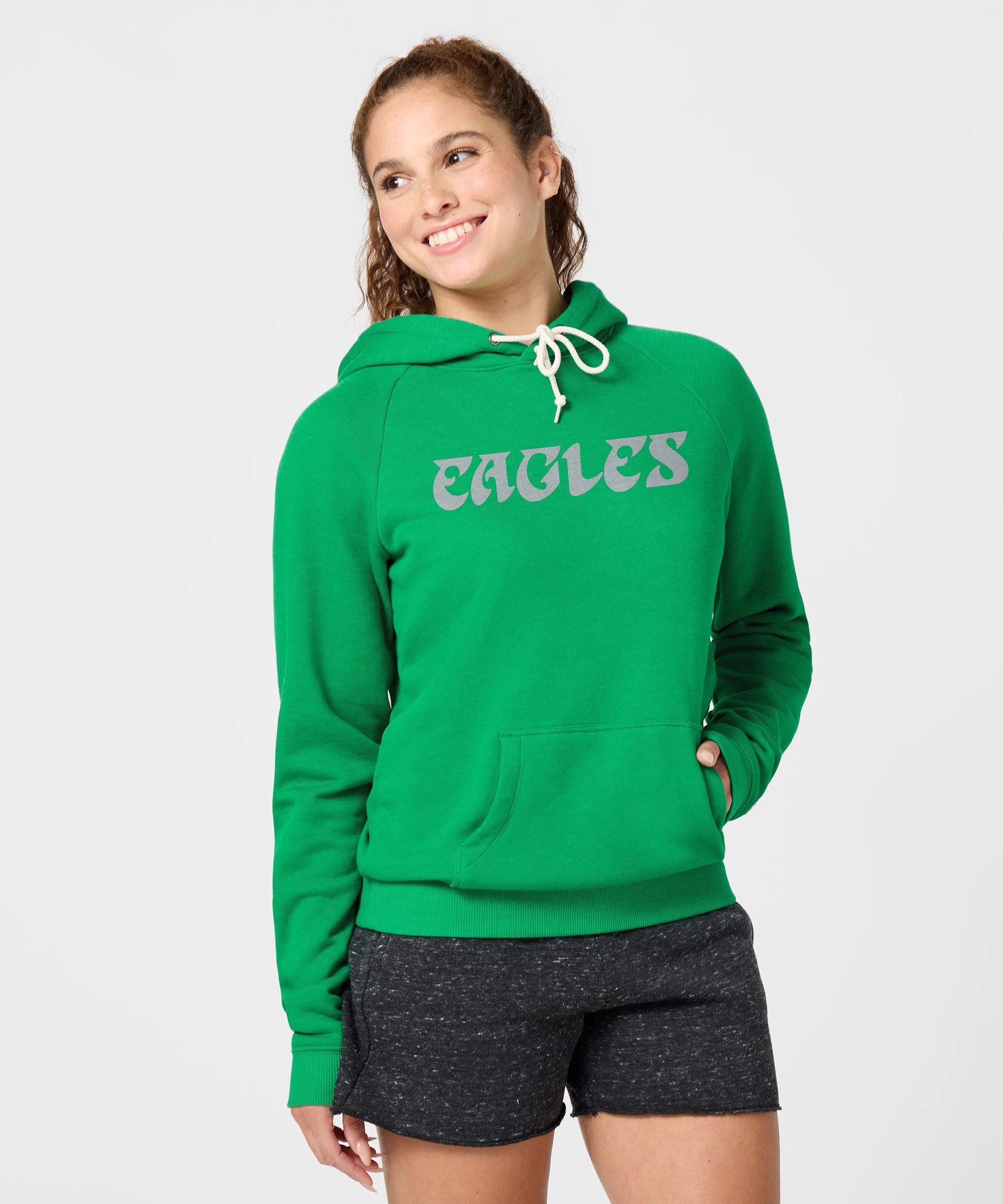 Women's Philadelphia Eagles Wordmark '73 Hoodie - Image 3