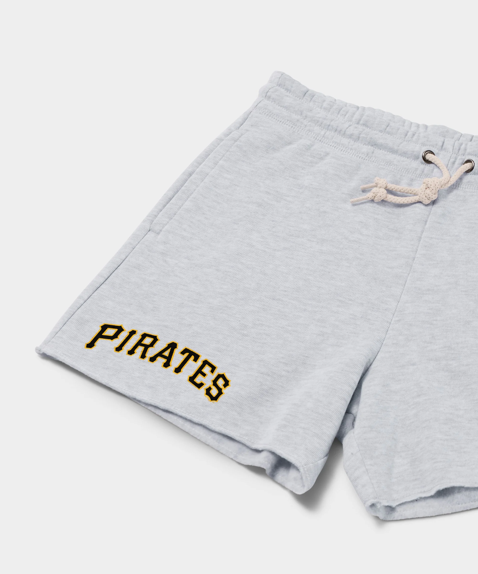 Women's Pittsburgh Pirates Jersey Logo '01 Sweat Shorts - Image 2