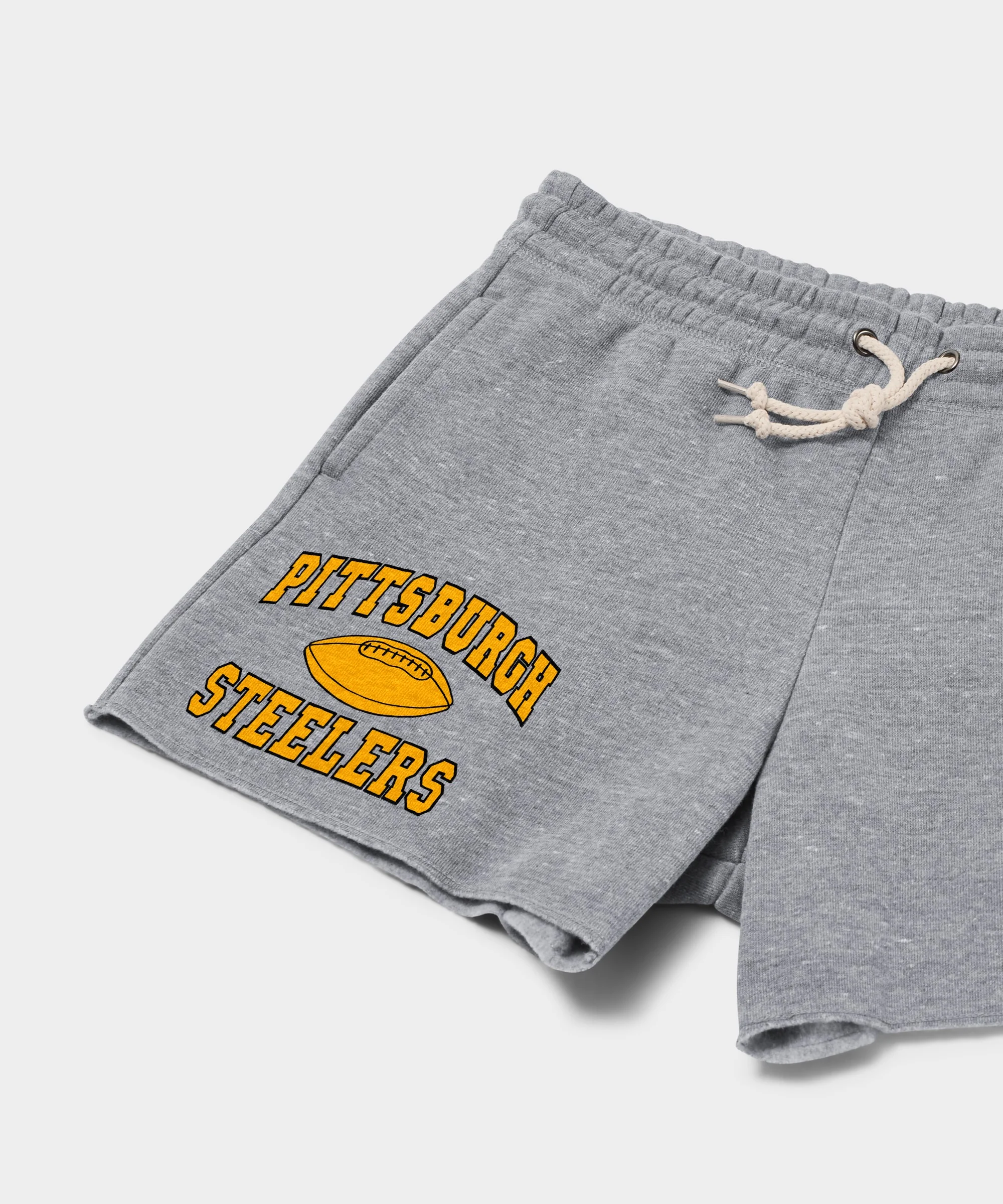 Women's Pittsburgh Steelers Gridiron Sweat Shorts - Image 2