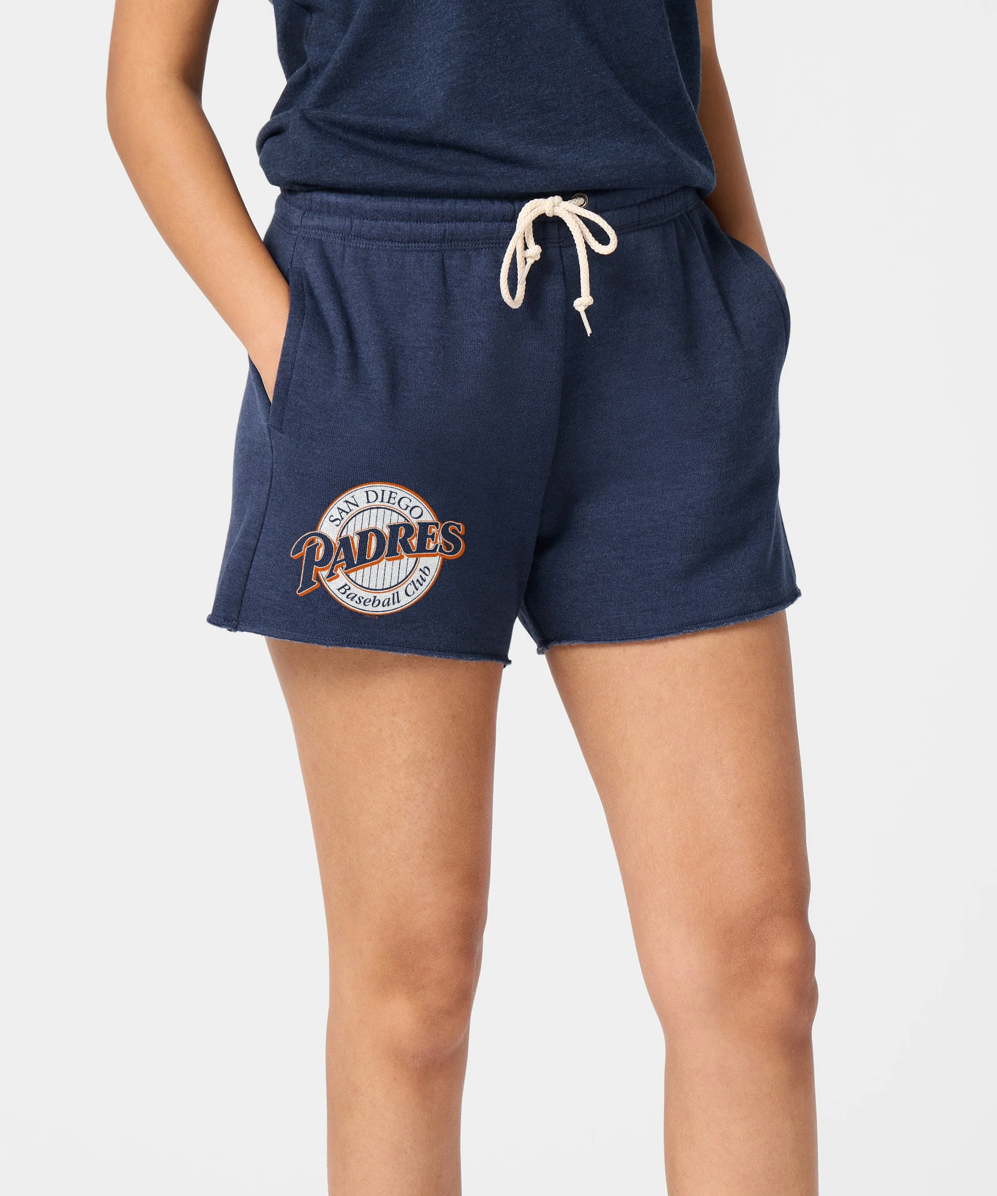 Women's San Diego Padres '92 Sweat Shorts - Image 3