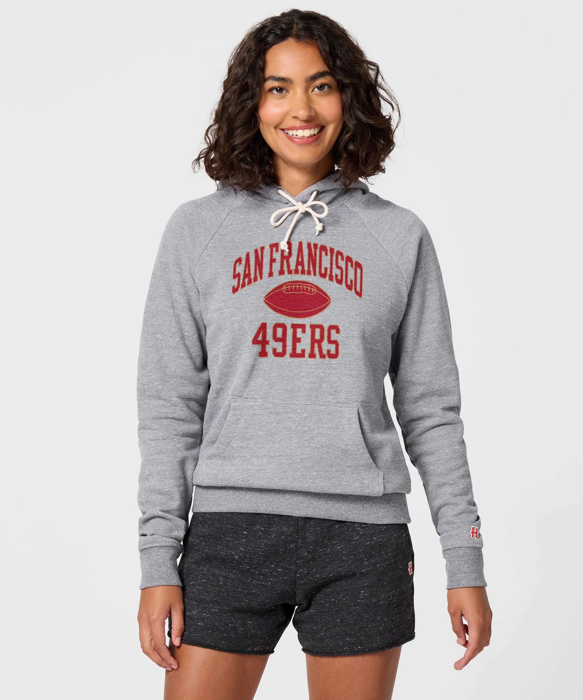 Women's San Francisco 49ers Gridiron Hoodie - Image 3