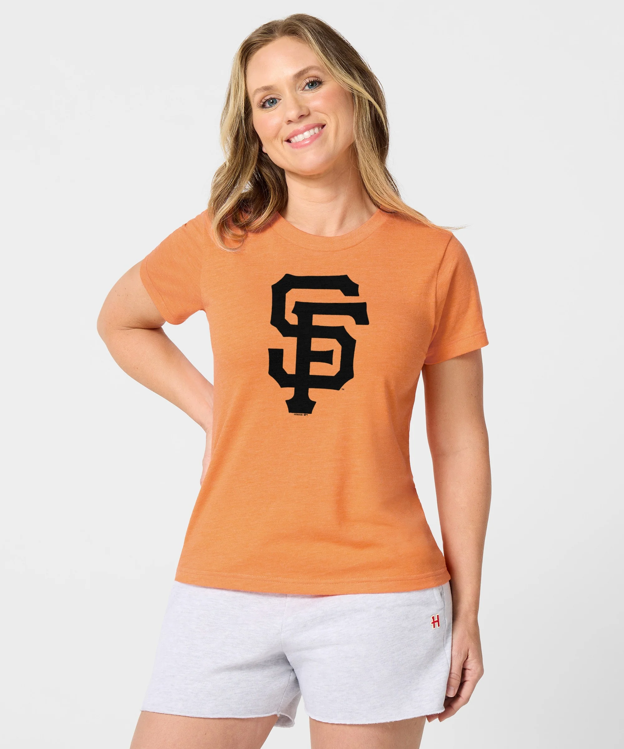 Women's San Francisco Giants Cap Logo '00 - Image 3