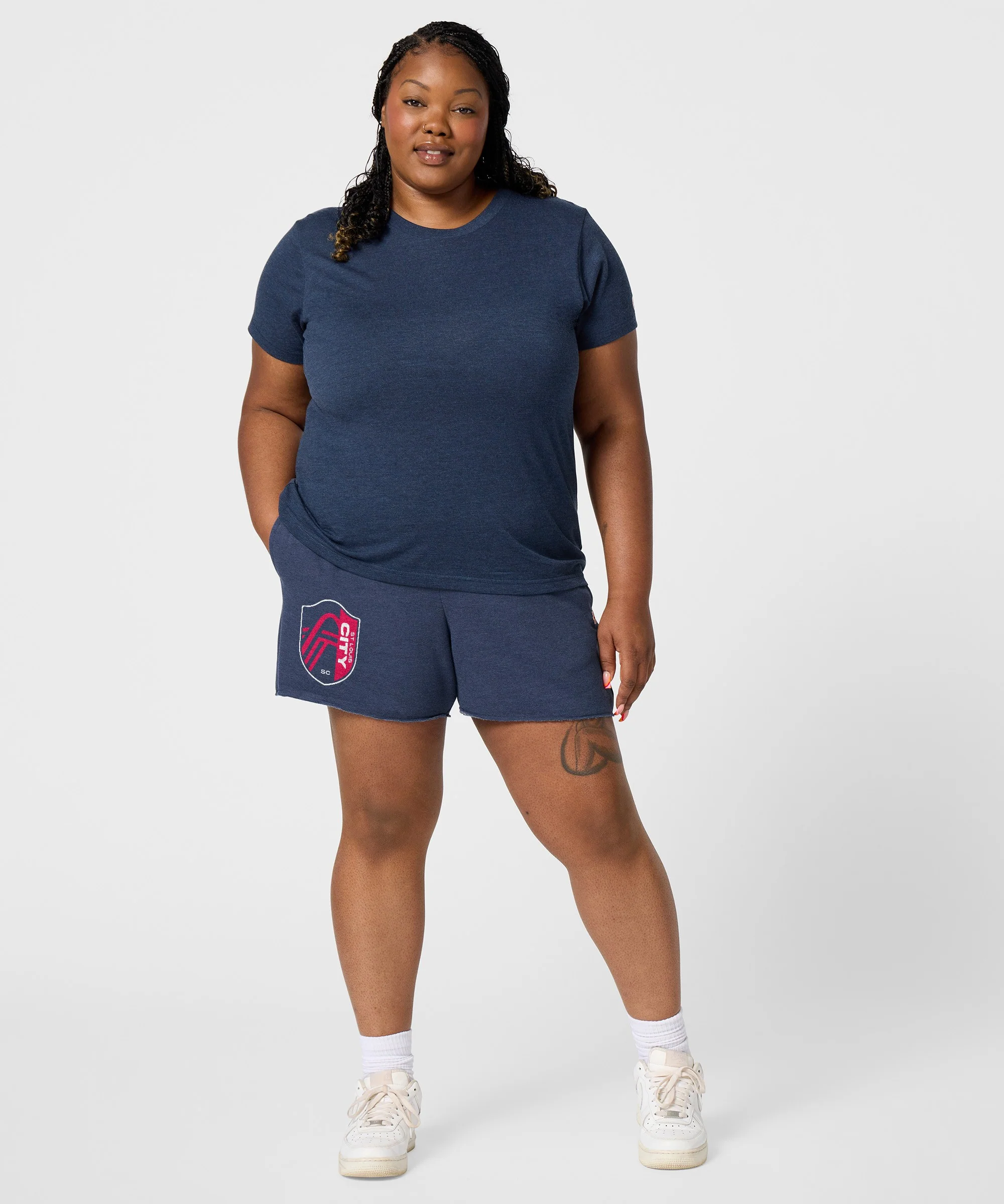 Women's St. Louis CITY SC '23 Sweat Shorts - Image 5