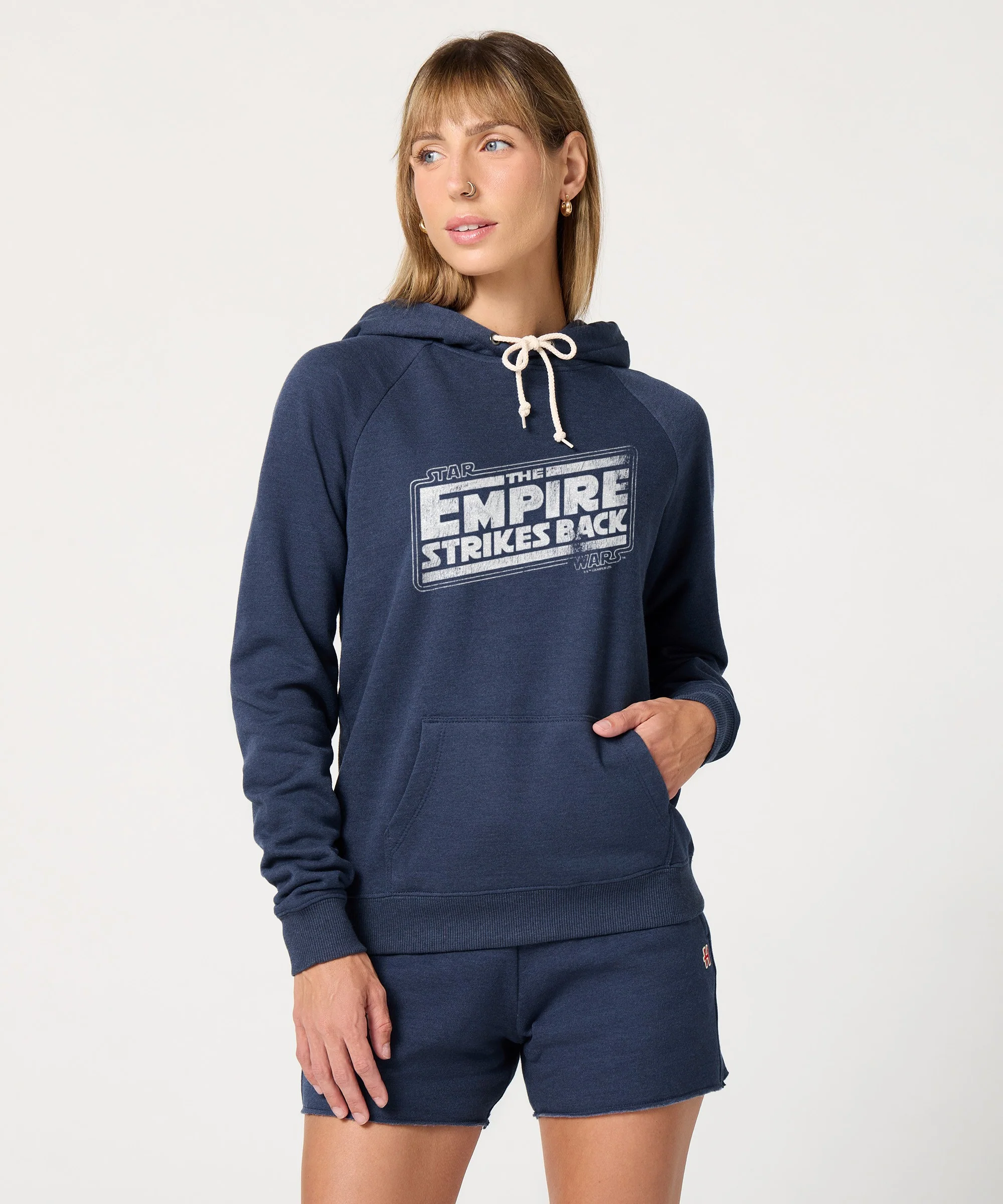 Women's Star Wars The Empire Strikes Back Logo Hoodie - Image 3