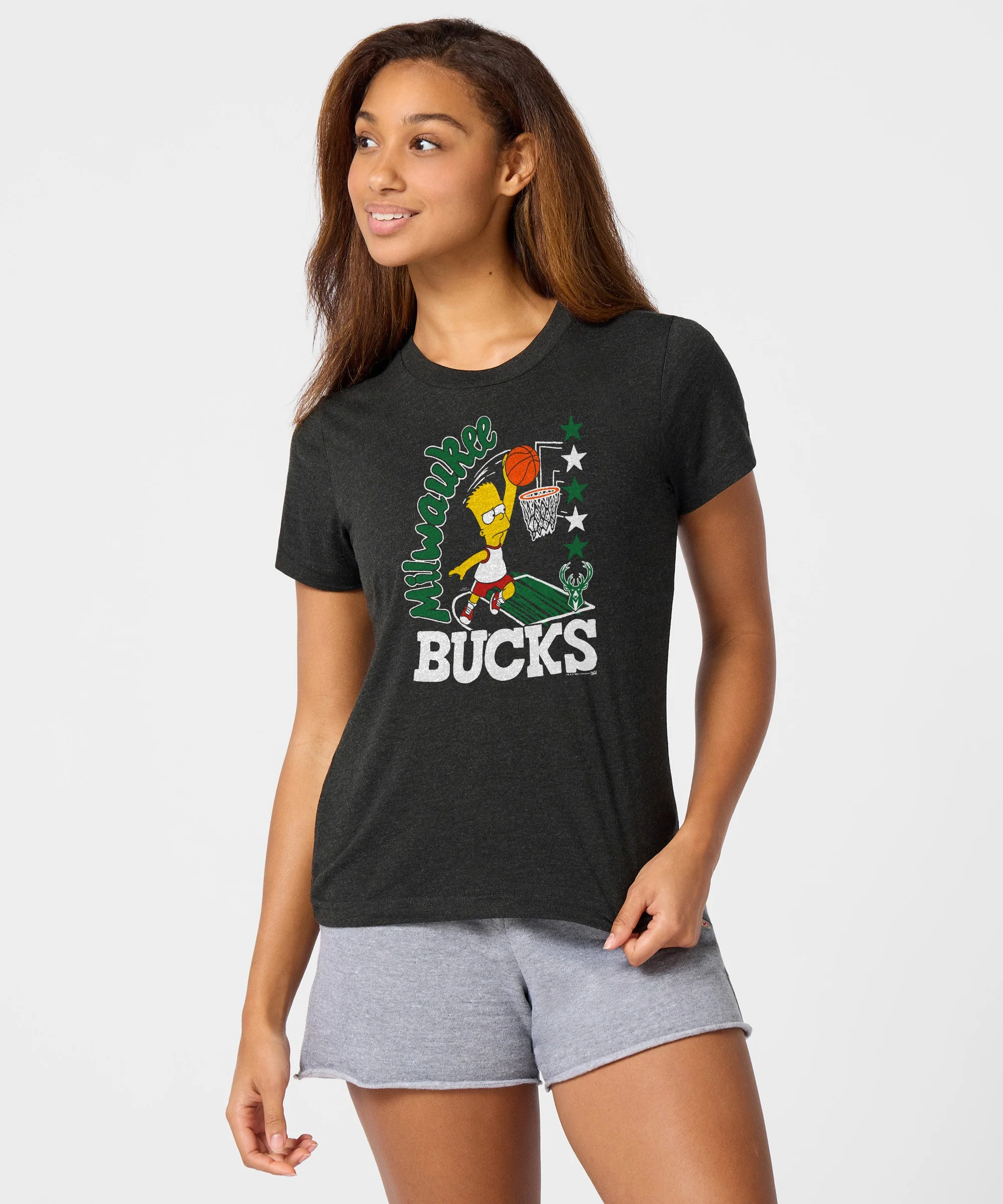 Women's The Simpsons Bart x Milwaukee Bucks - Image 3
