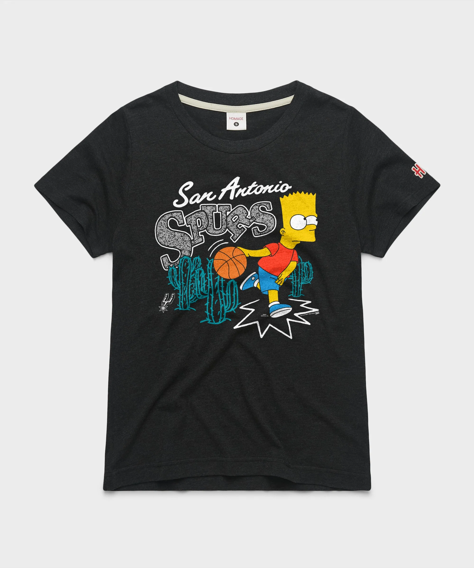 Women's The Simpsons Bart x San Antonio Spurs