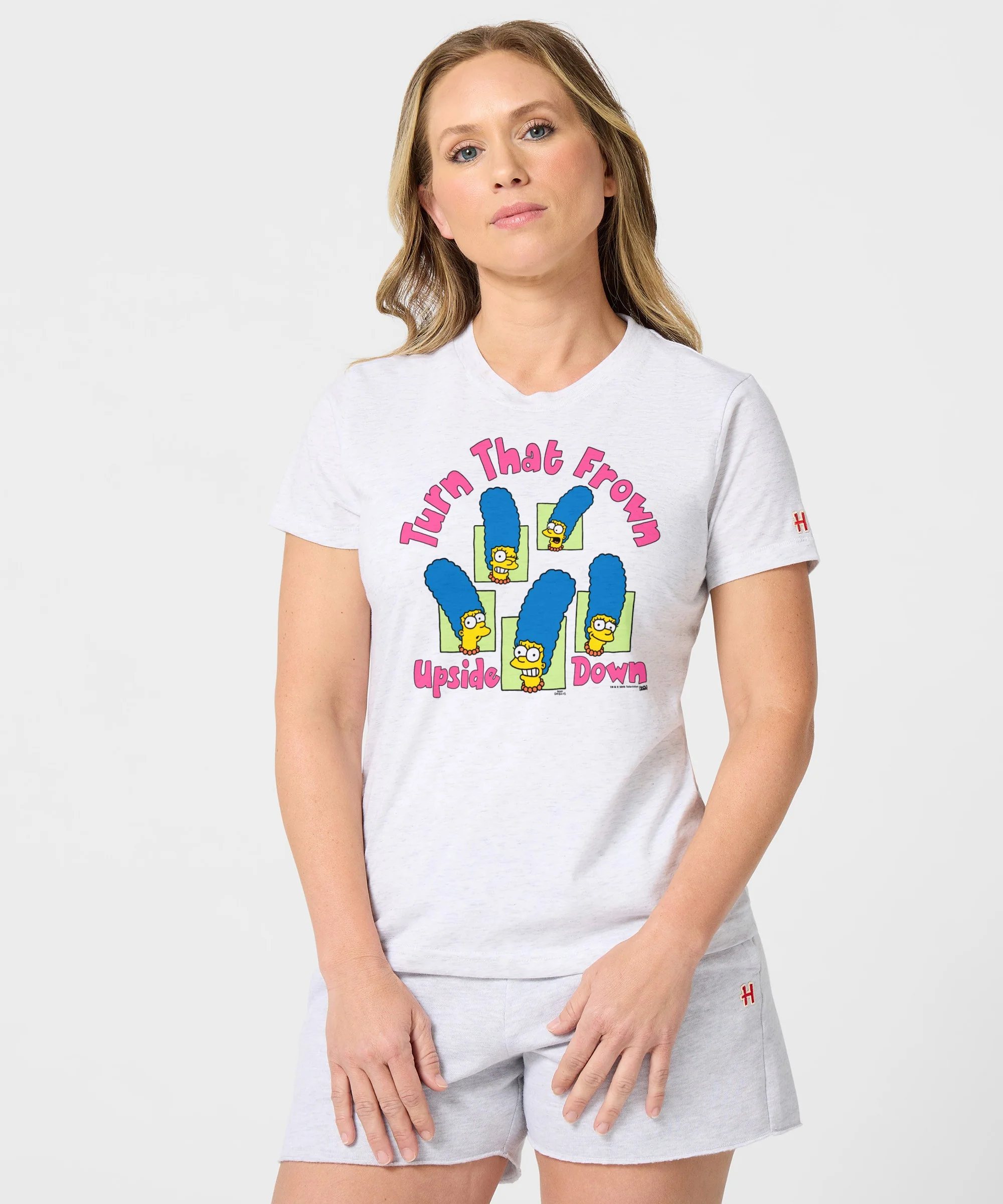Women's The Simpsons Marge Turn That Frown Upside Down - Image 3