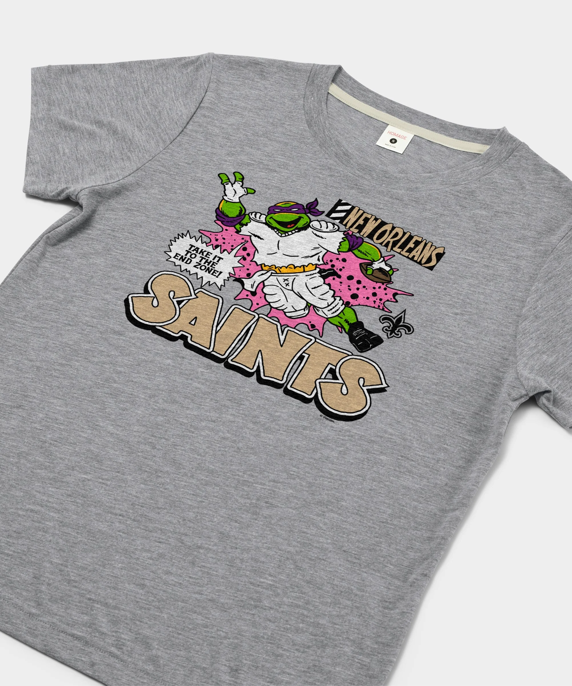 Women's TMNT Donatello x New Orleans Saints - Image 2