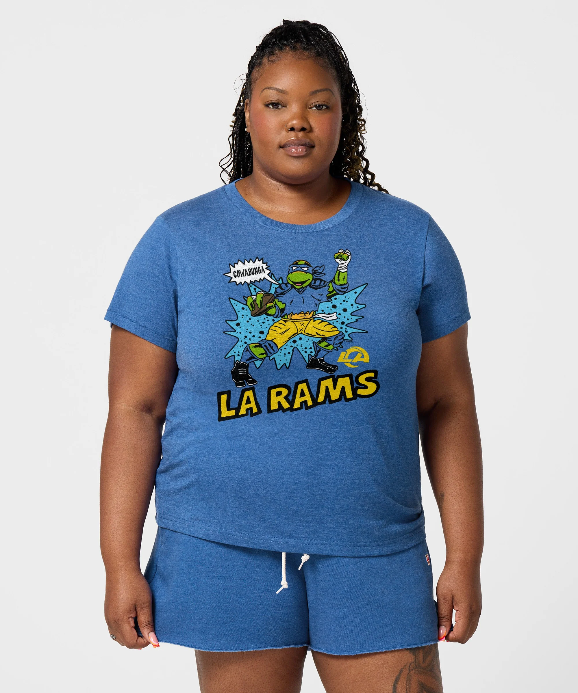 Women's TMNT Leonardo x Los Angeles Rams - Image 3