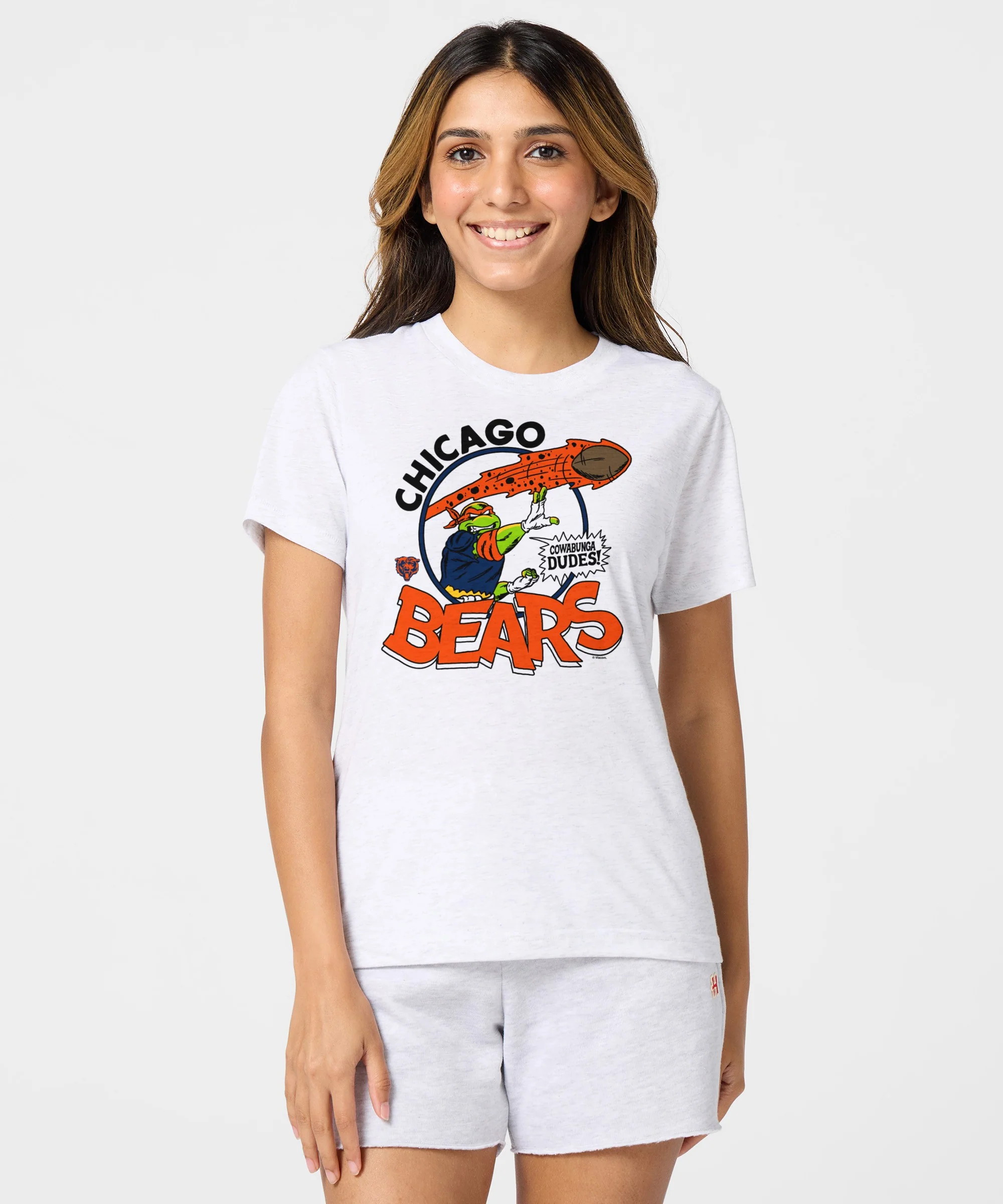 Women's TMNT Michelangelo x Chicago Bears - Image 3