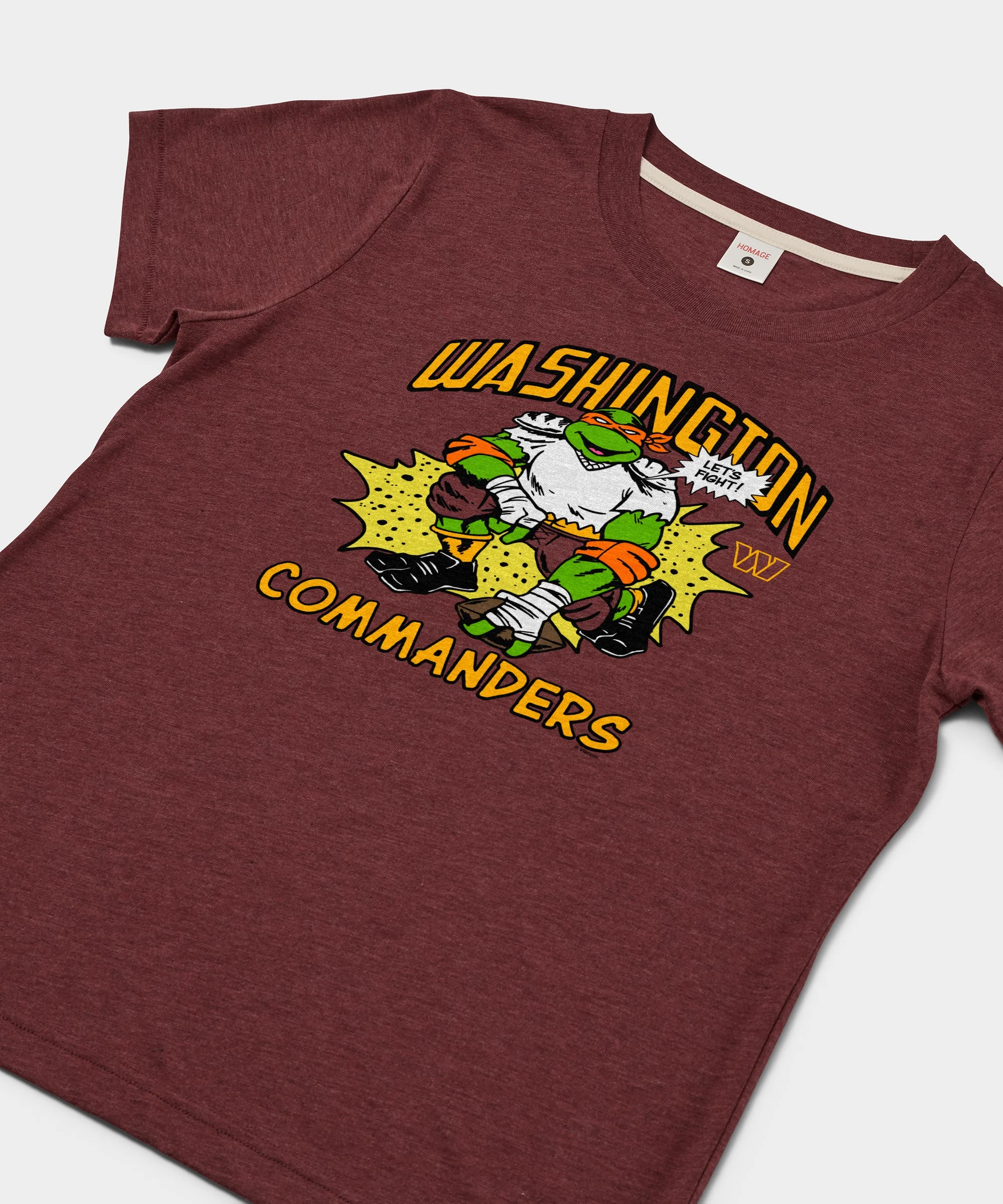 Women's TMNT Michelangelo x Washington Commanders - Image 2
