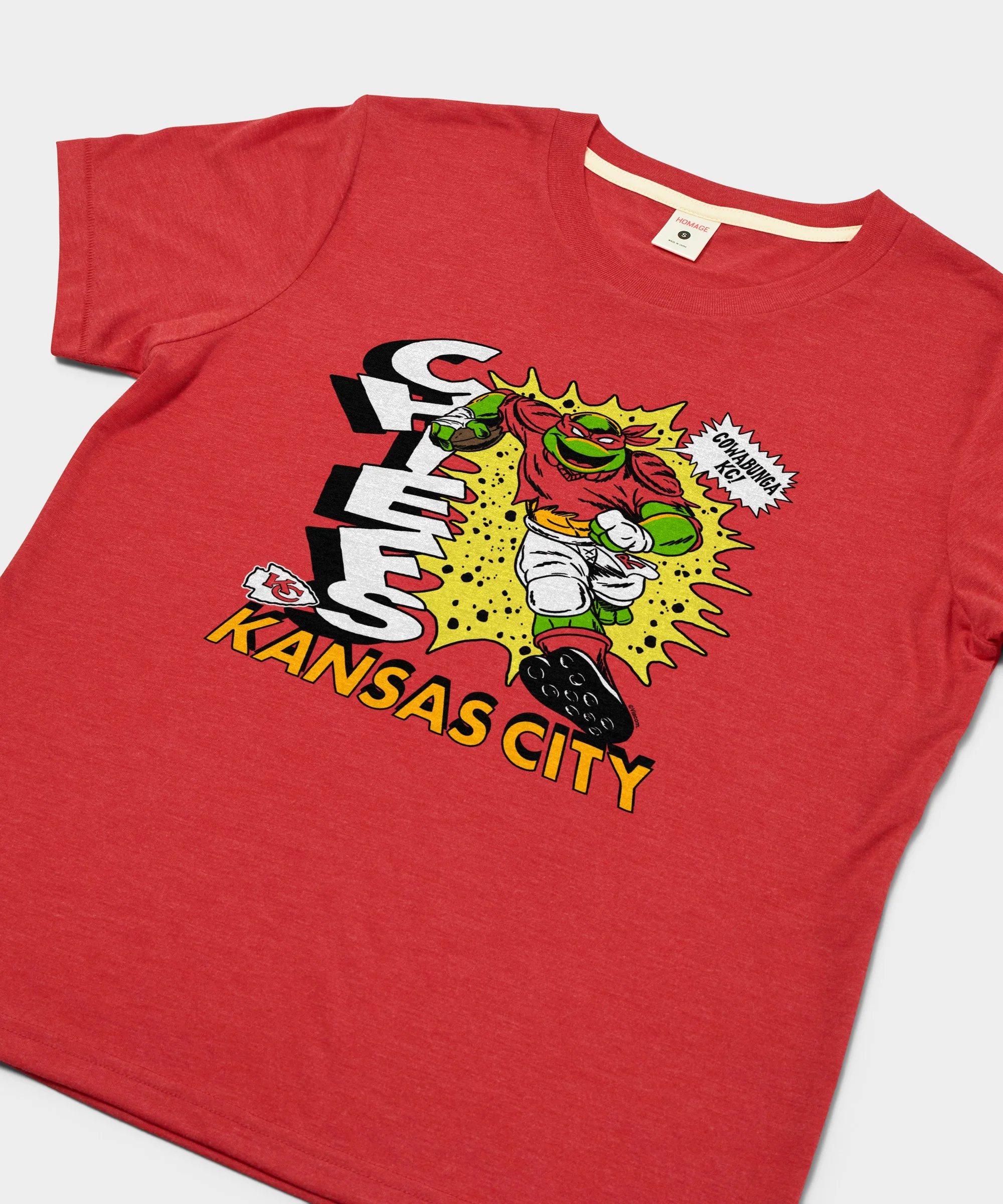 Women's TMNT Raphael x Kansas City Chiefs - Image 2