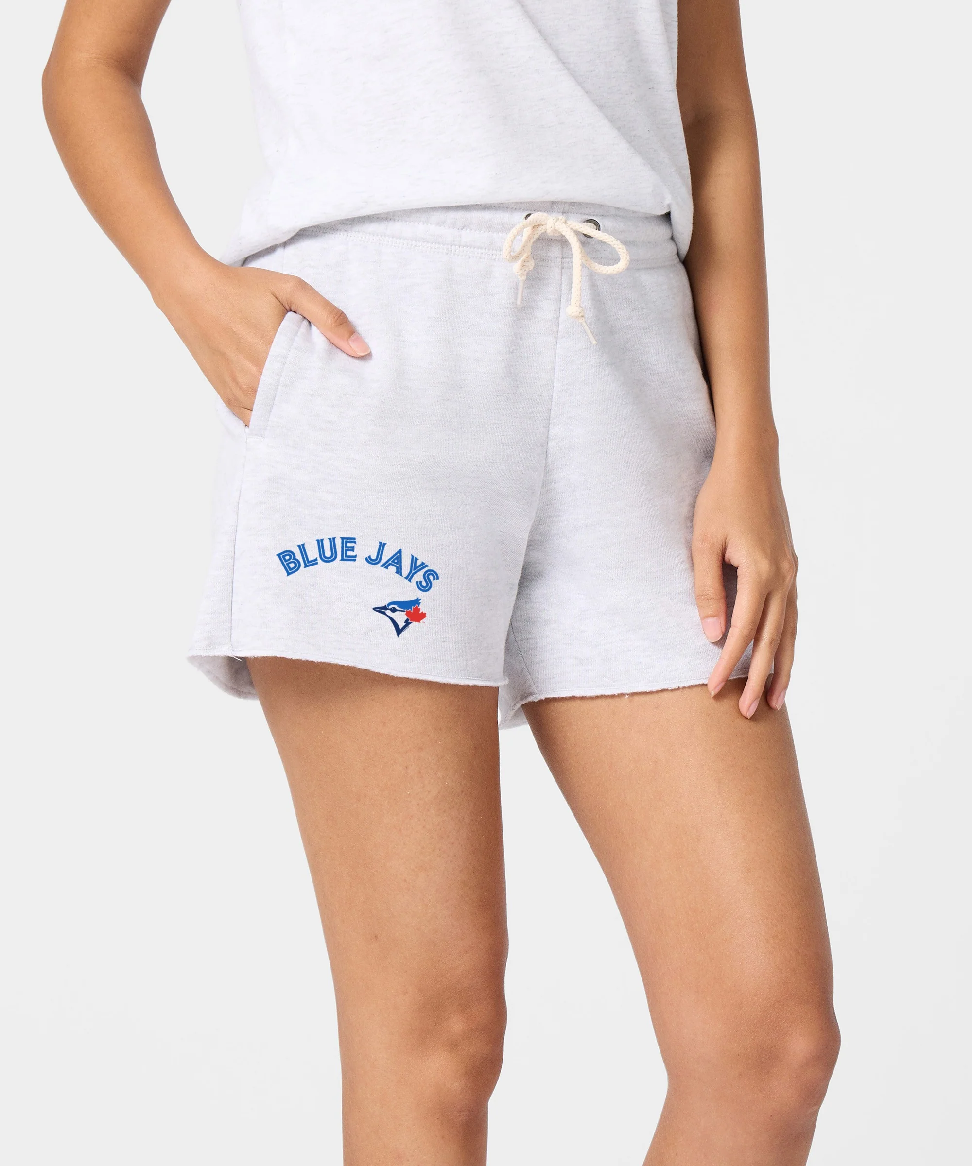 Women's Toronto Blue Jays Jersey Logo '20 Sweat Shorts - Image 3