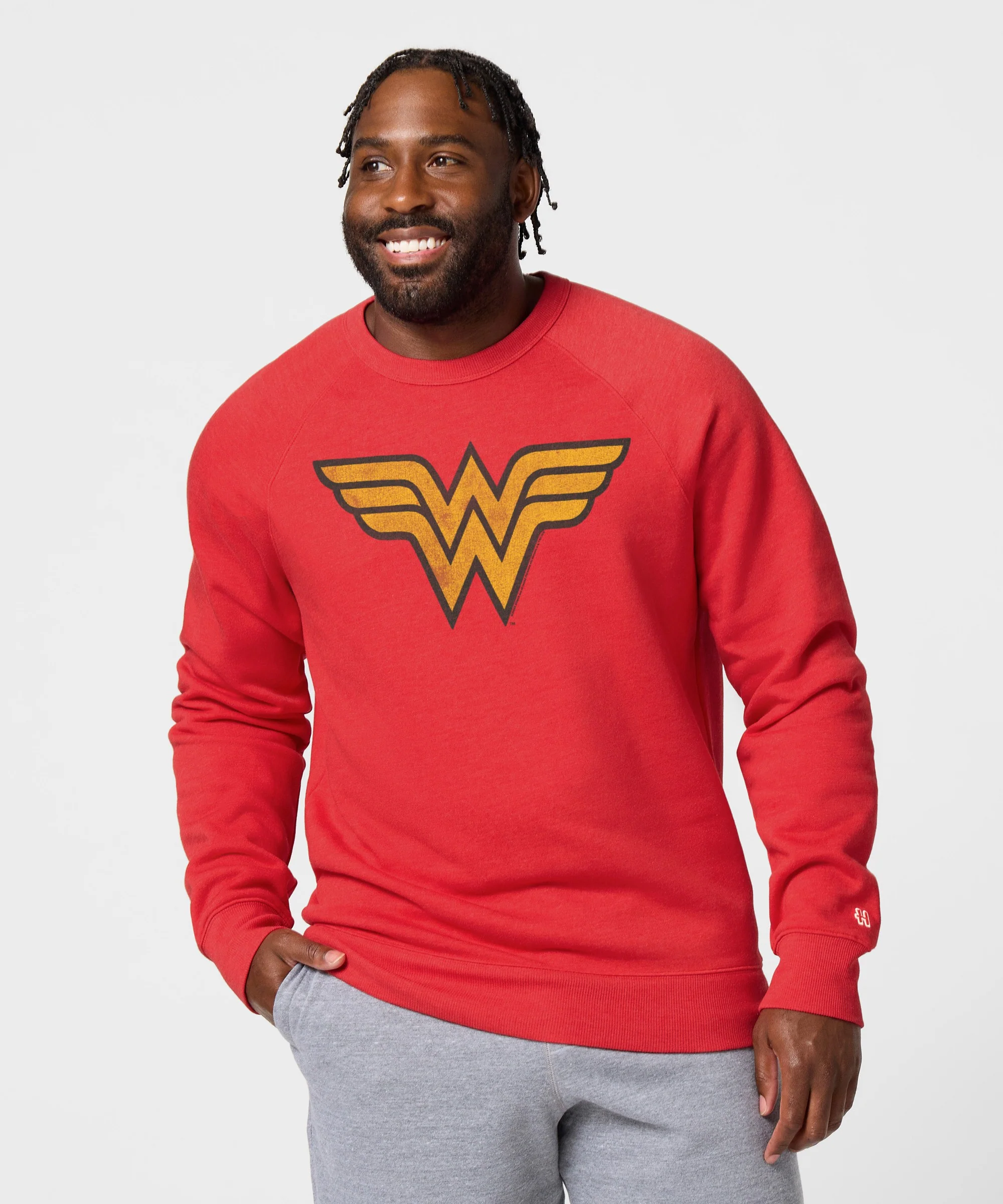 Wonder Woman Logo Crewneck - Image 3