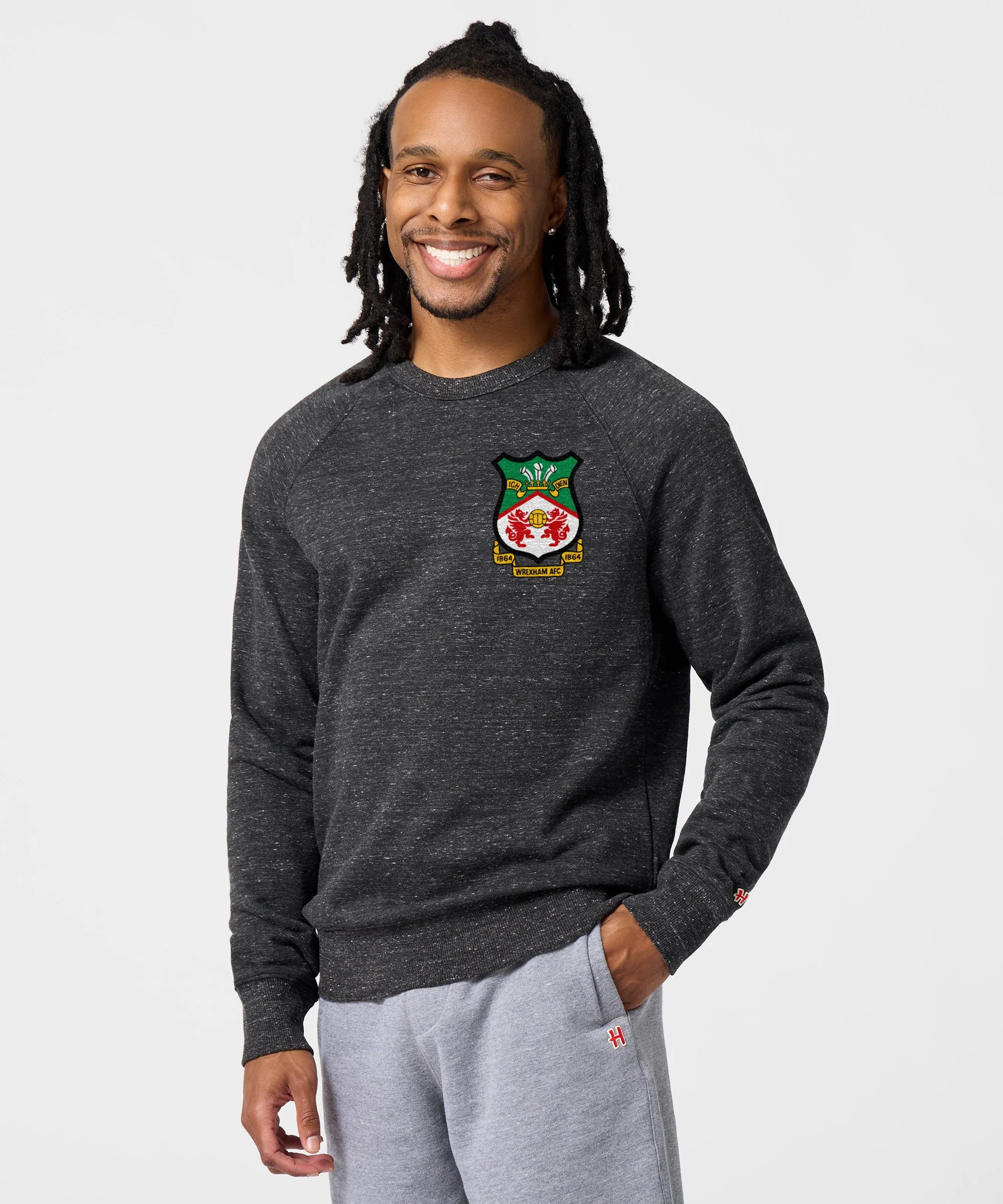Wrexham AFC Crest Left Chest Crewneck - Image 3