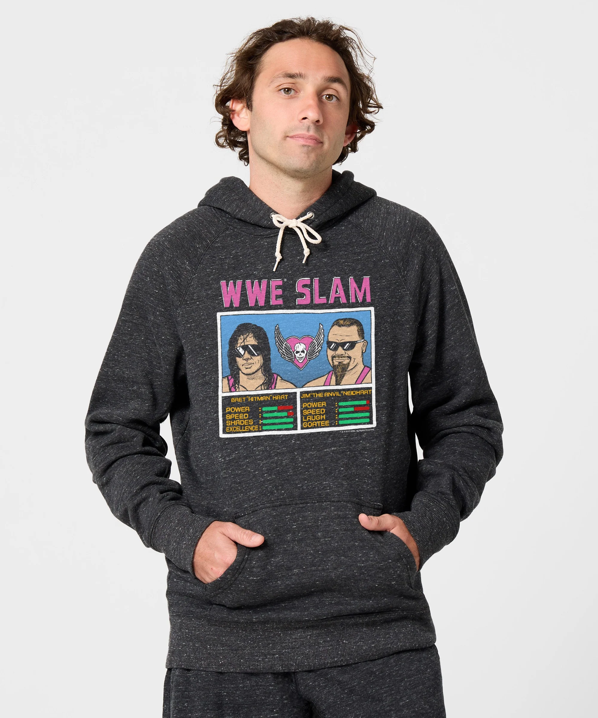 WWE Slam Bret Hart And Jim Neidhart Hoodie - Image 3