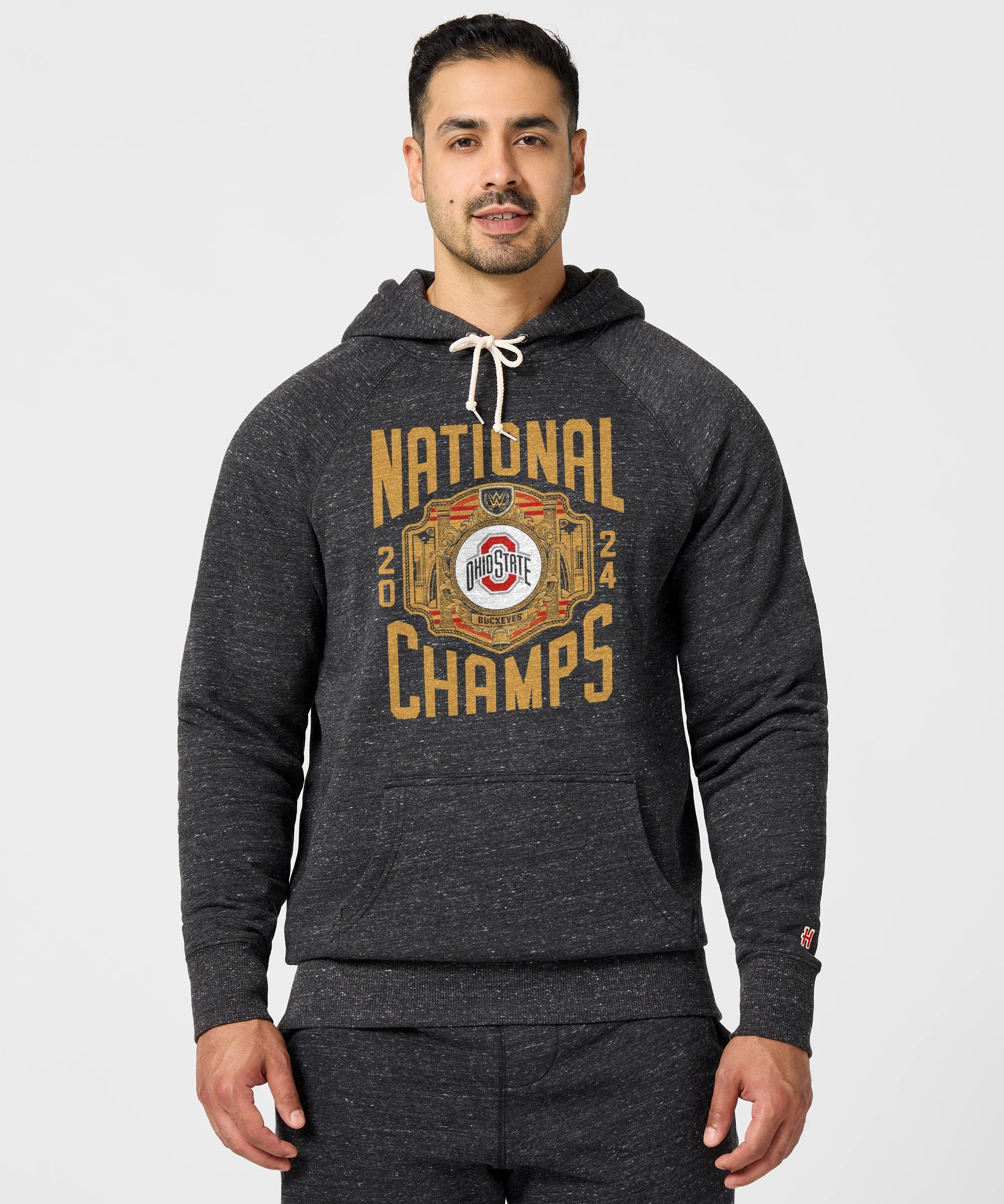 WWE x Ohio State National Champs 2024 Hoodie - Image 3