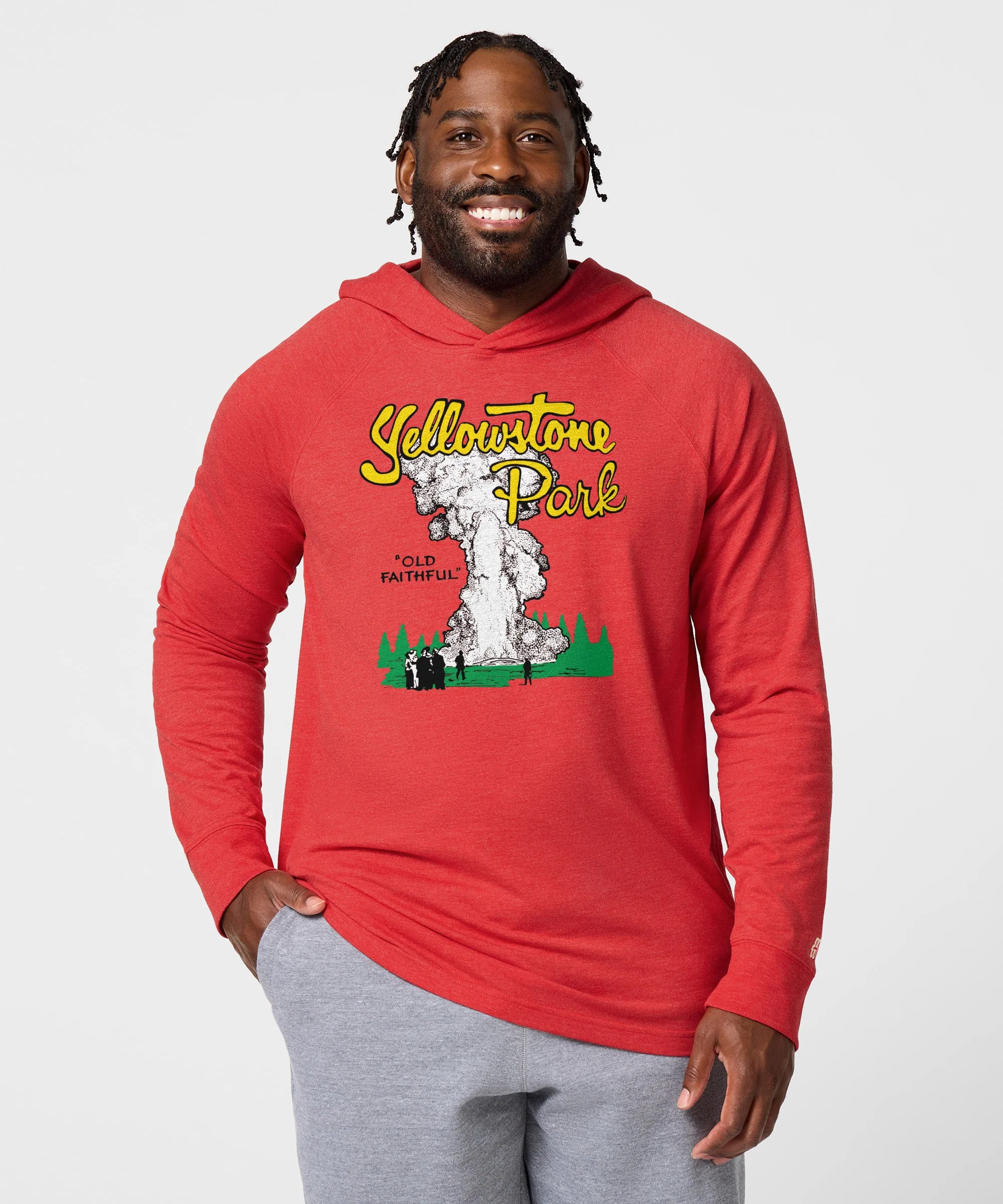 Yellowstone National Park Lightweight Hoodie - Image 3