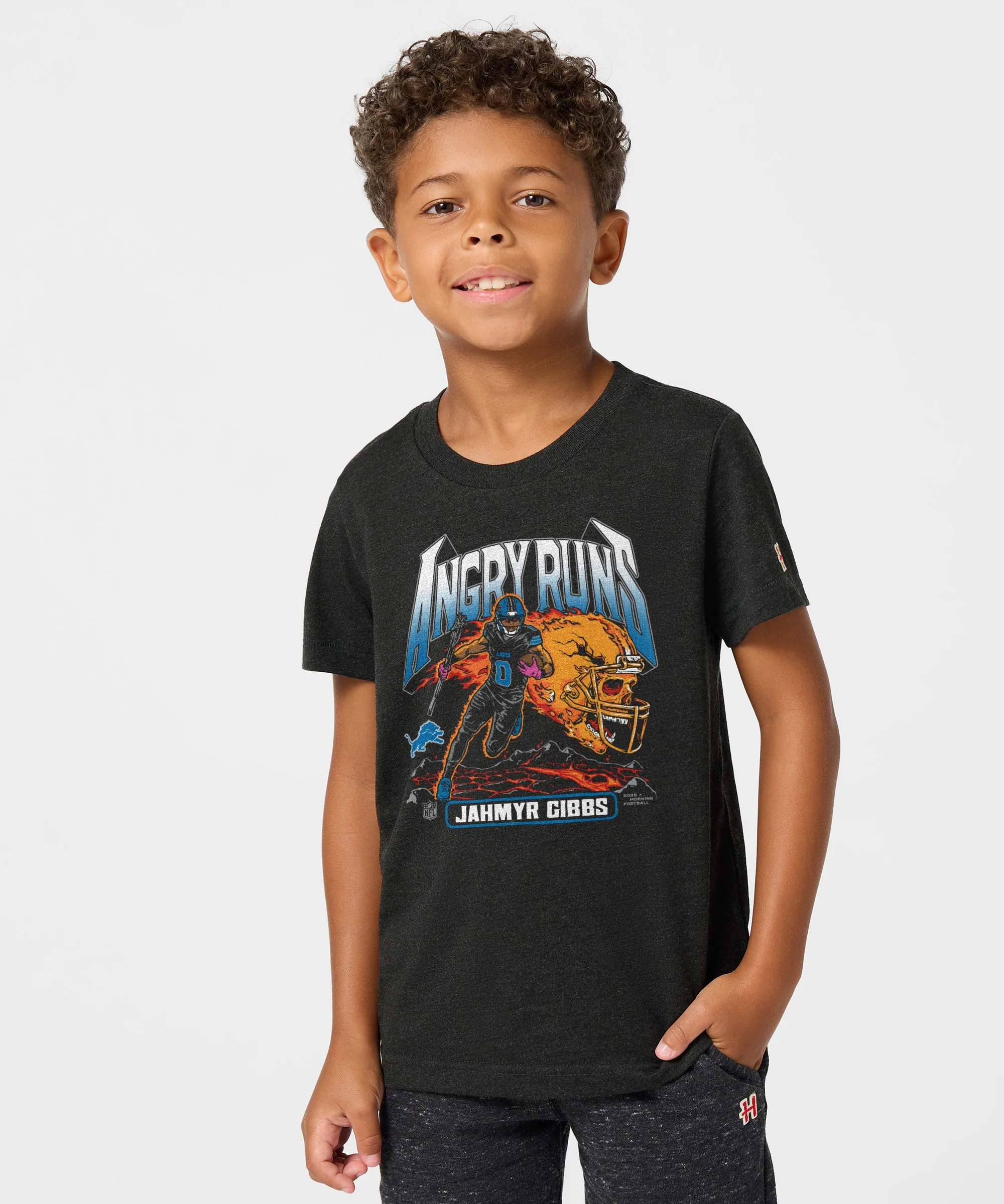 Youth Angry Runs 2025 Lions Jahmyr Gibbs - Image 3