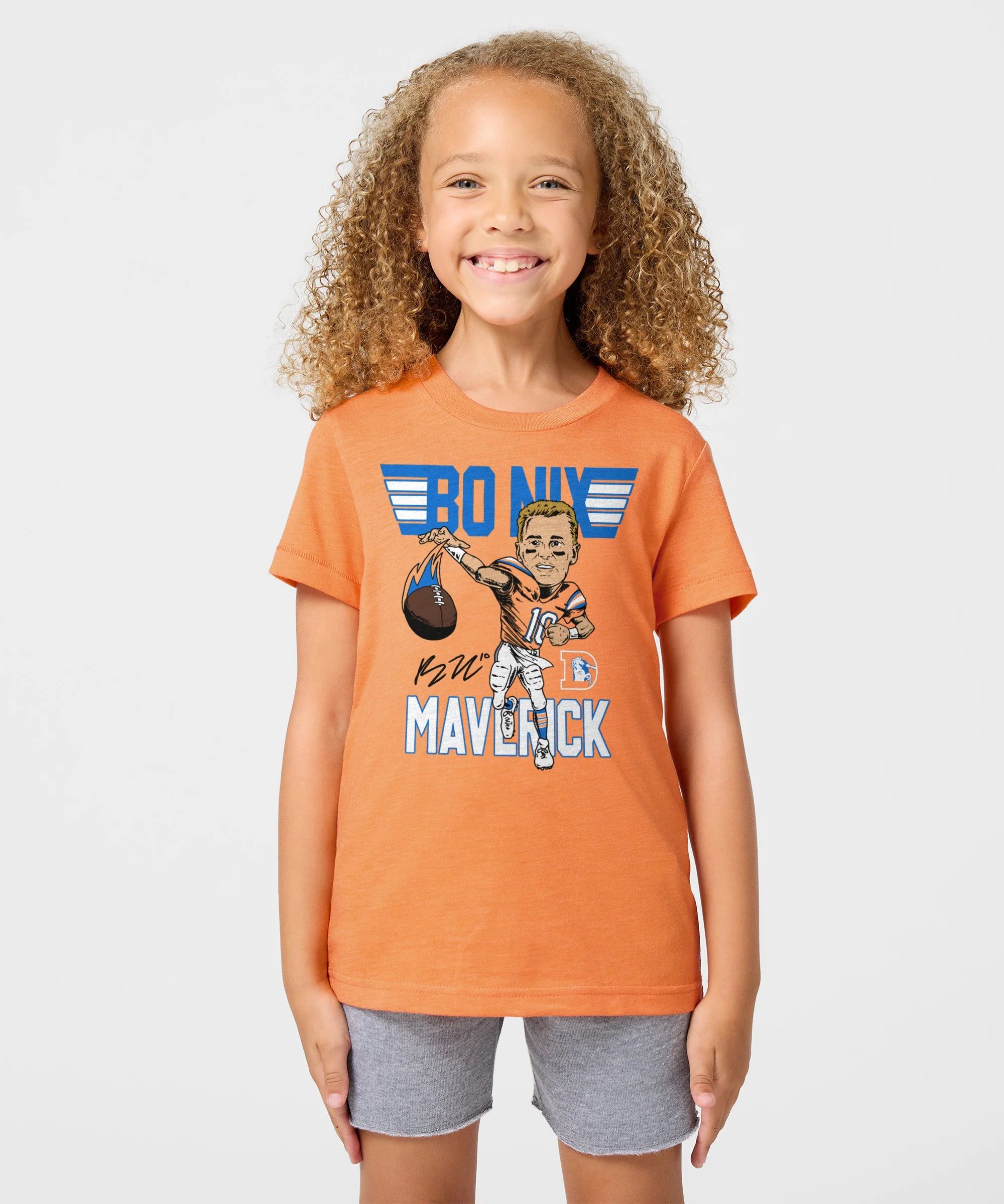 Youth Broncos Bo Nix Maverick Signature - Image 3