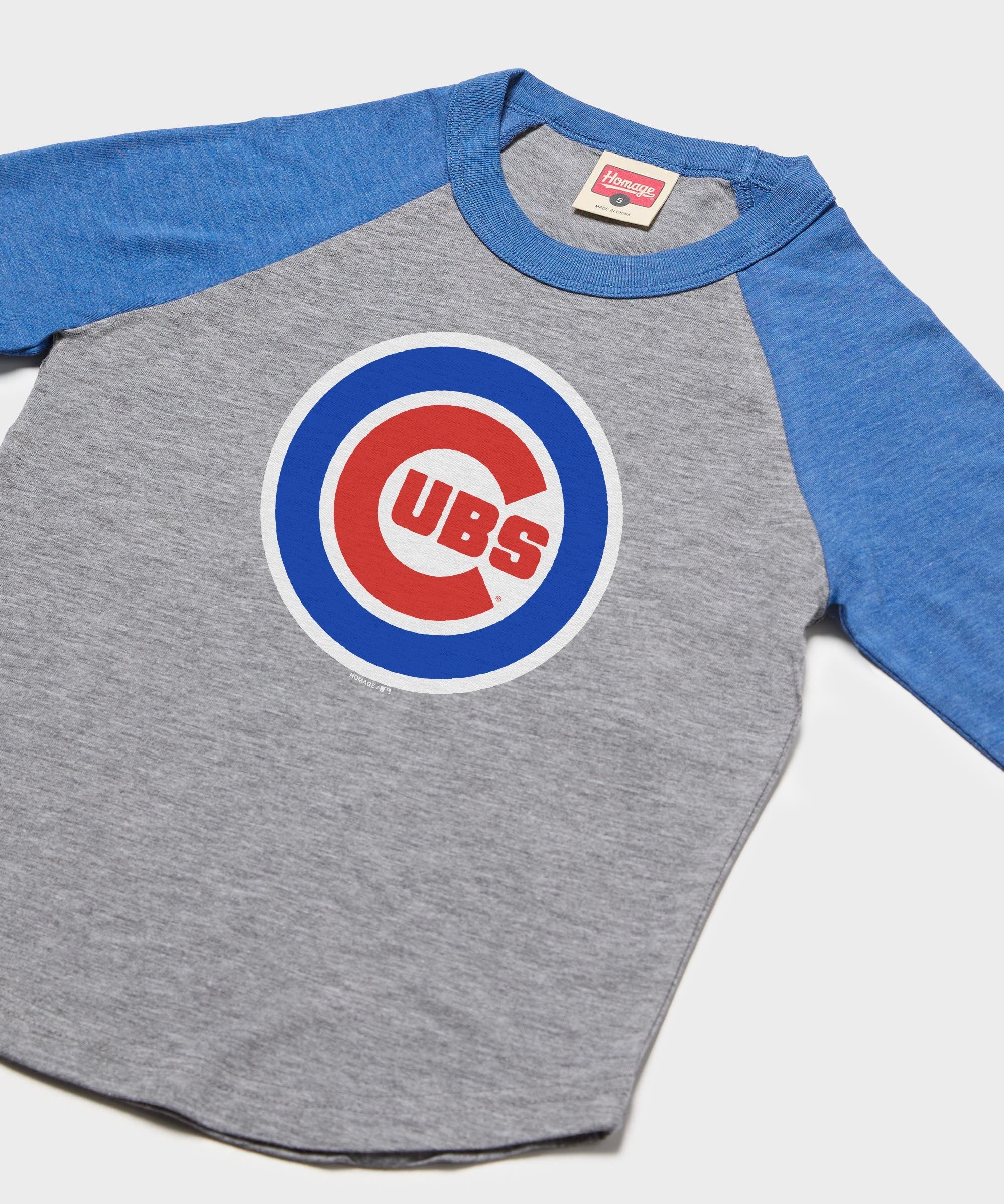 Youth Chicago Cubs '79 Raglan - Image 2
