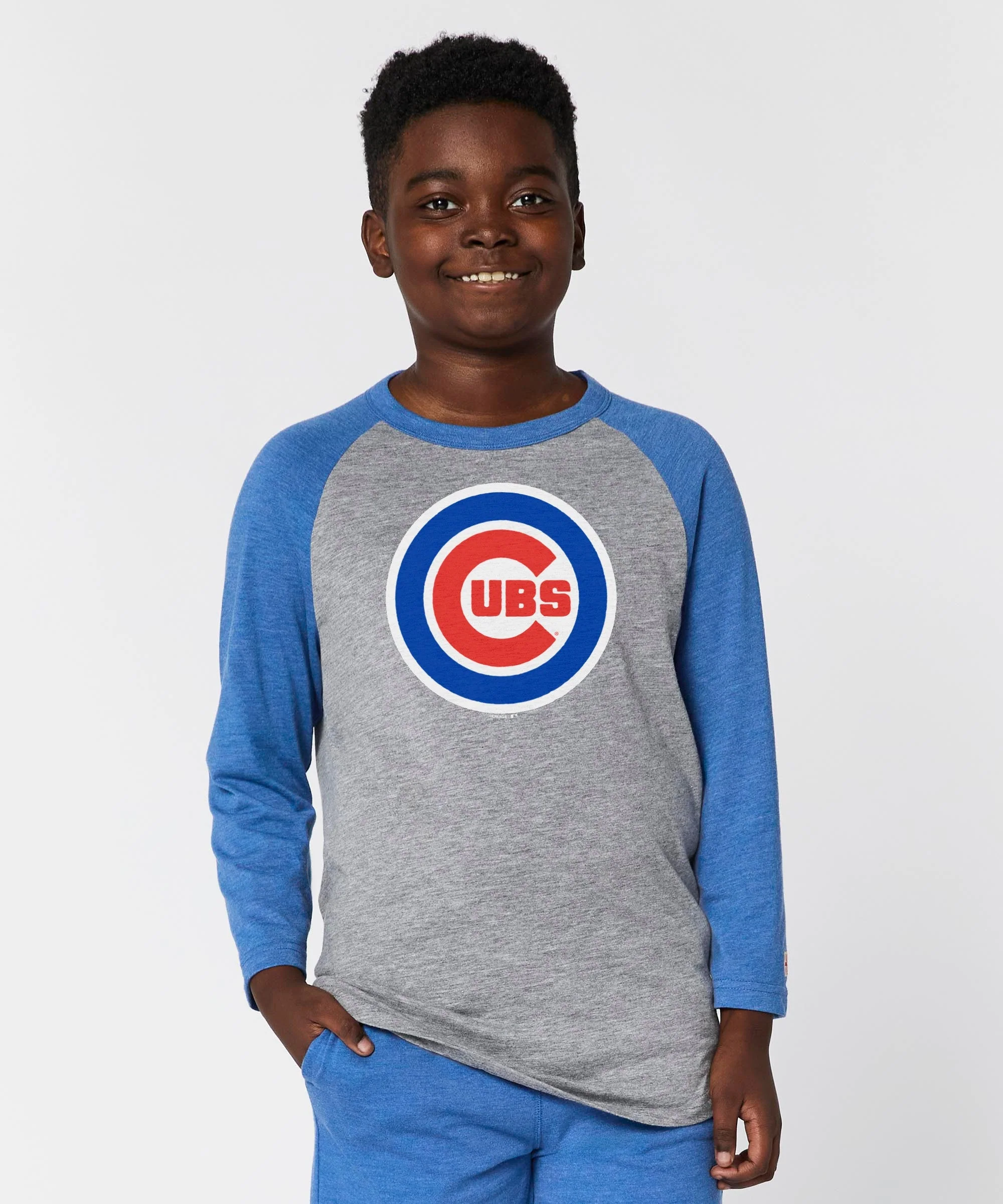 Youth Chicago Cubs '79 Raglan - Image 3