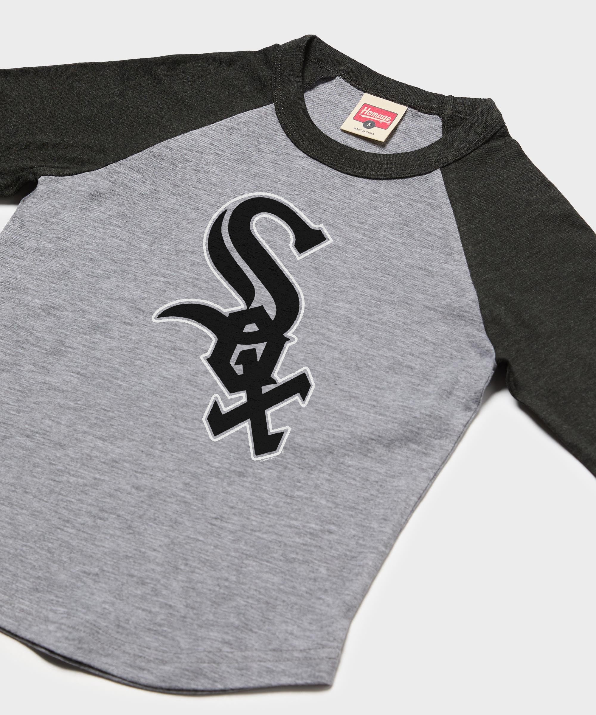 Youth Chicago White Sox '91 Raglan - Image 2
