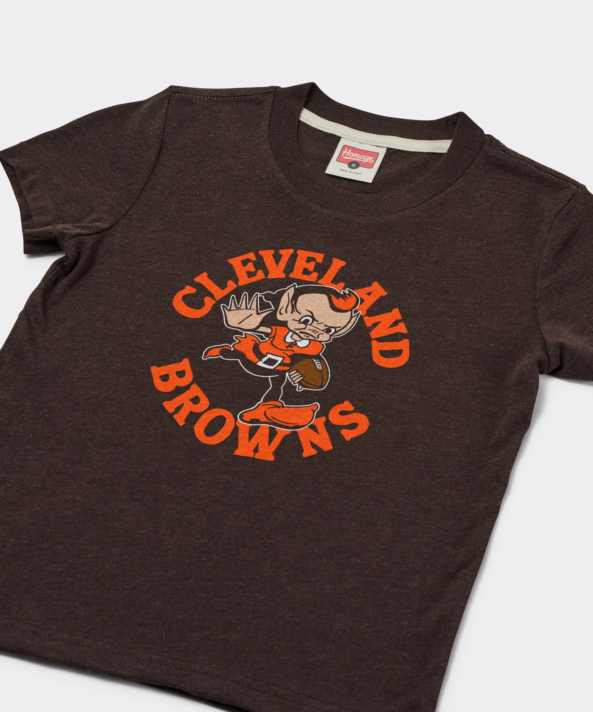 Youth Cleveland Browns Brownie Stiff Arm - Image 2