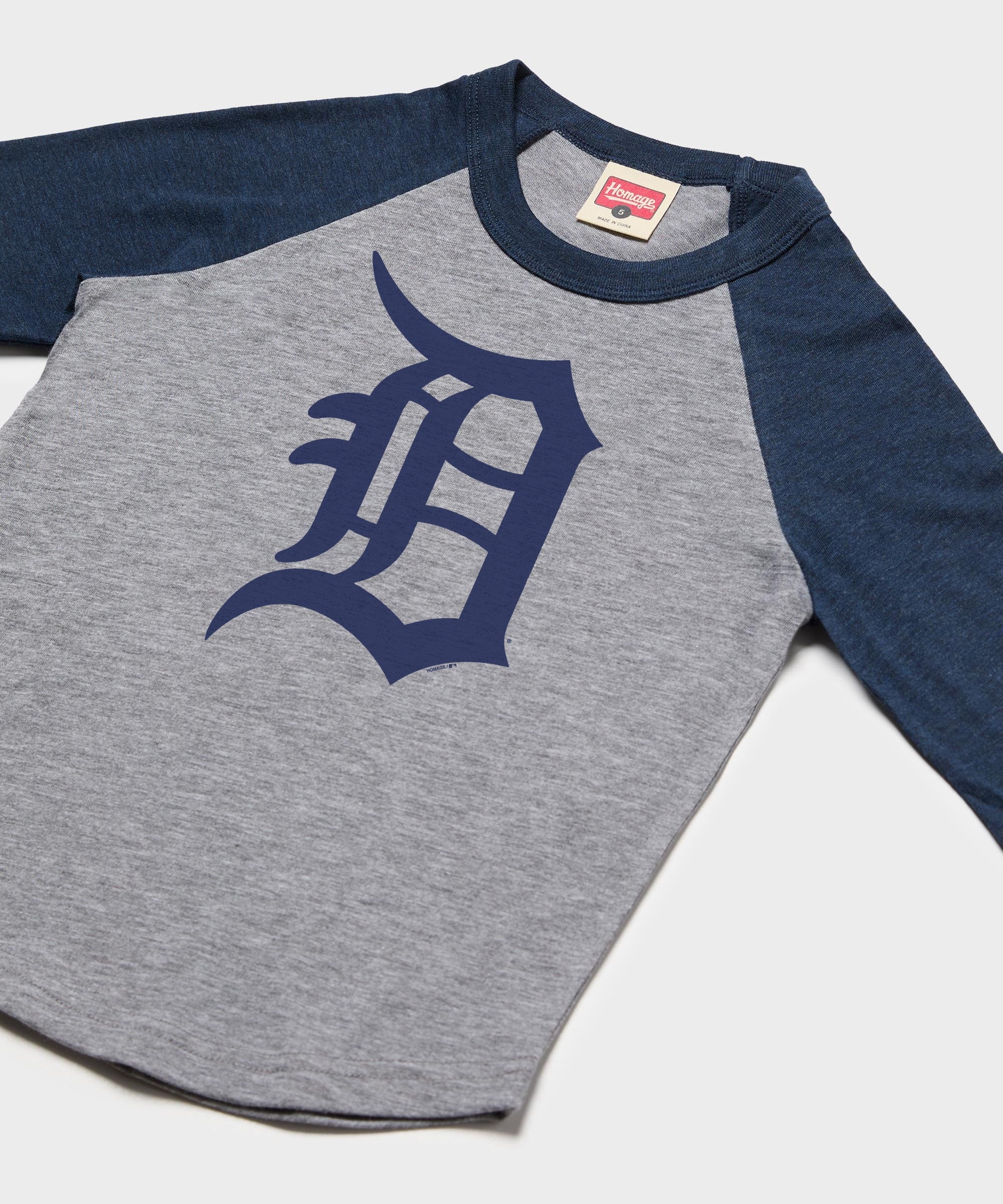 Youth Detroit Tigers Jersey Logo '18 Raglan - Image 2