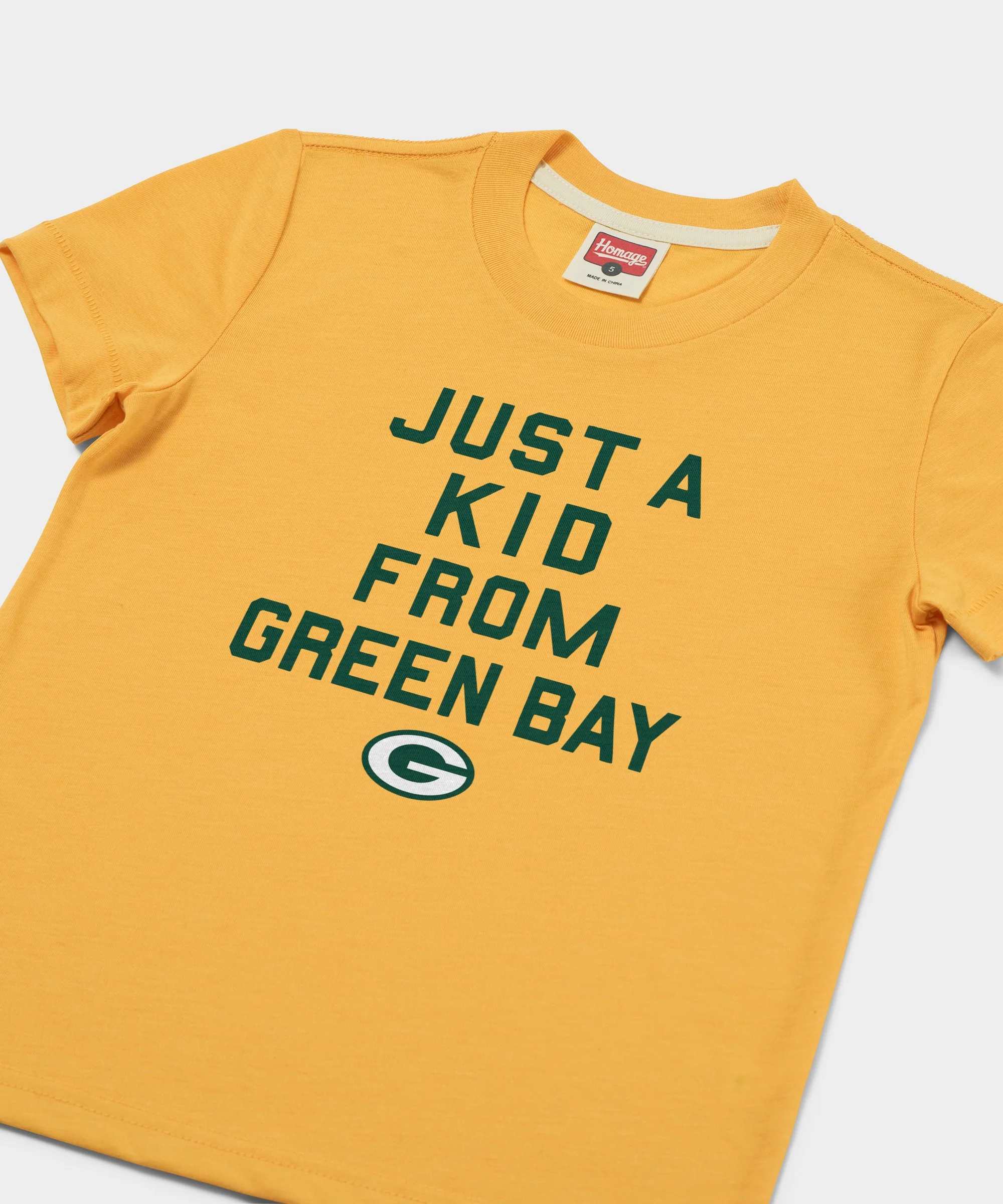 Youth Green Bay Packers Just A Kid From Green Bay - Image 2