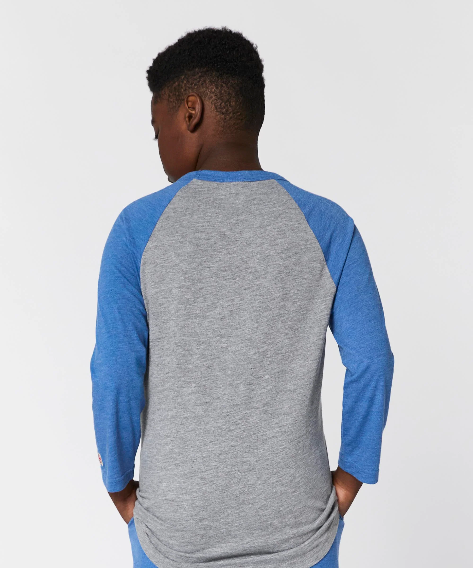 Youth Indianapolis Colts Big Helmet Raglan - Image 4