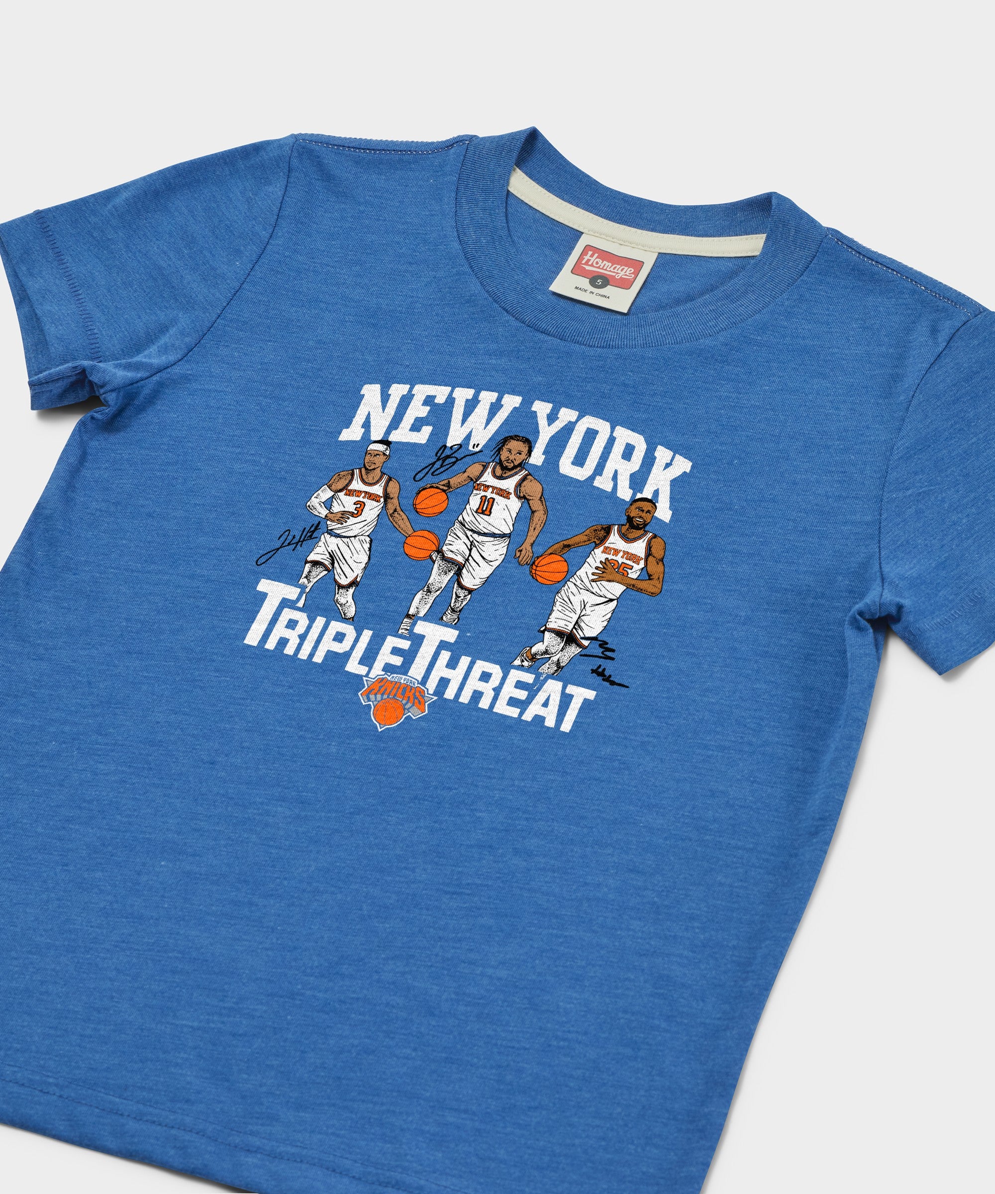 Youth Knicks Triple Threat Hart Brunson Bridges - Image 2