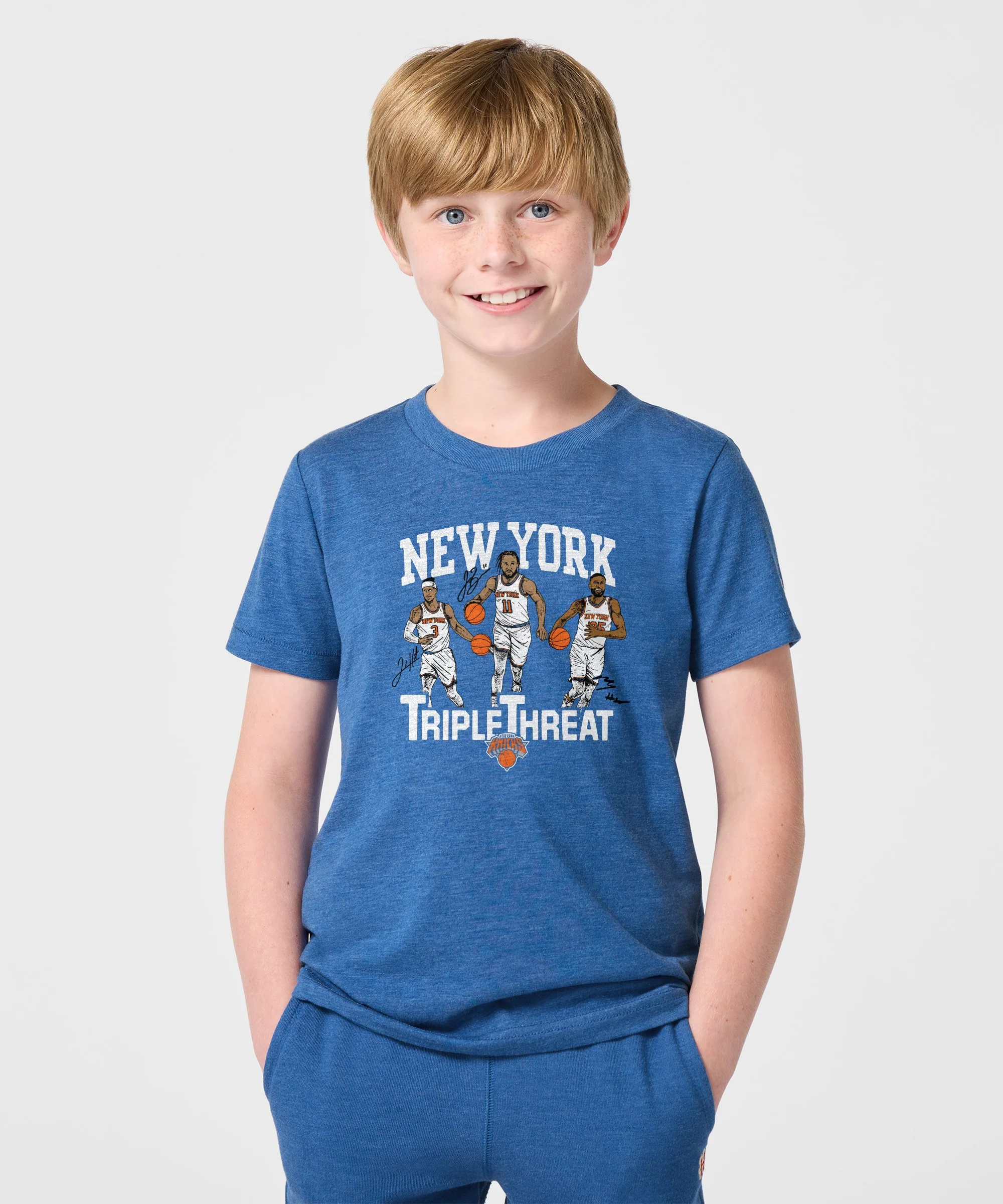 Youth Knicks Triple Threat Hart Brunson Bridges - Image 3