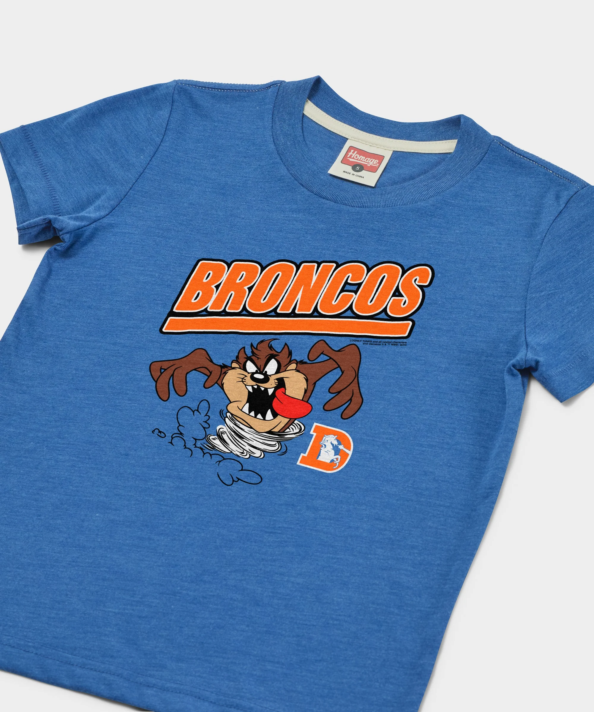 Youth Looney Tunes Taz x Denver Broncos - Image 2