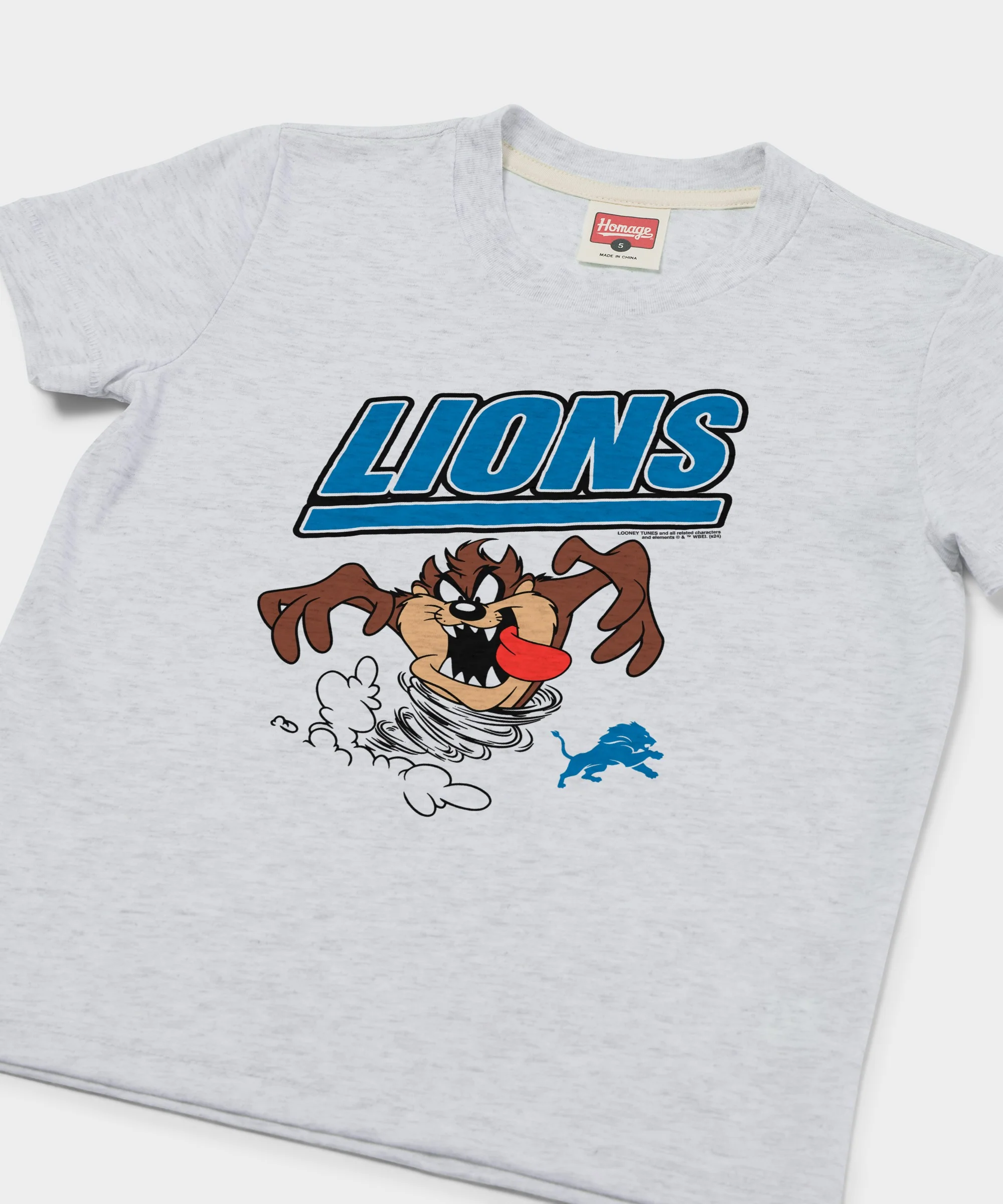 Youth Looney Tunes Taz x Detroit Lions - Image 2