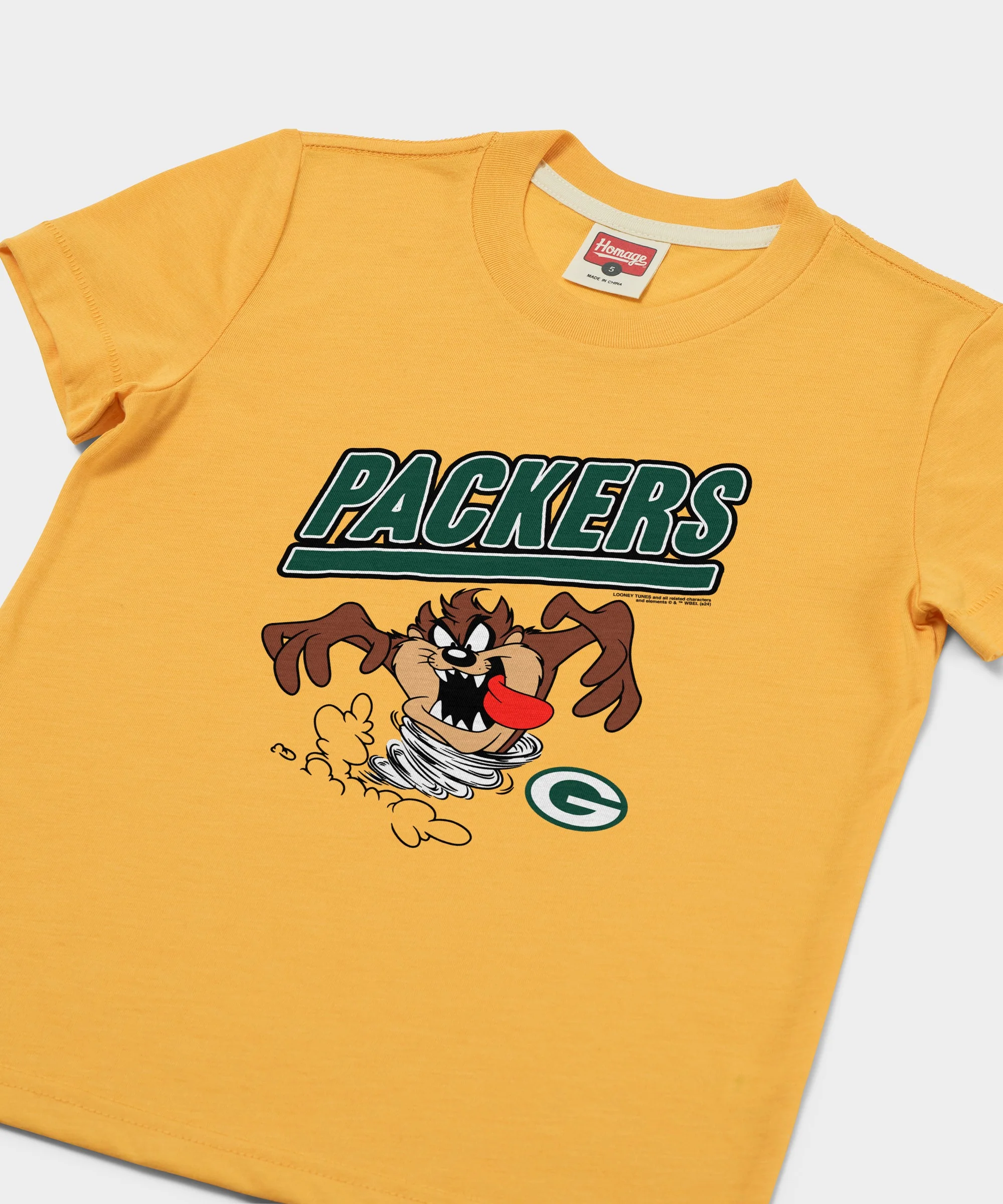 Youth Looney Tunes Taz x Green Bay Packers - Image 2