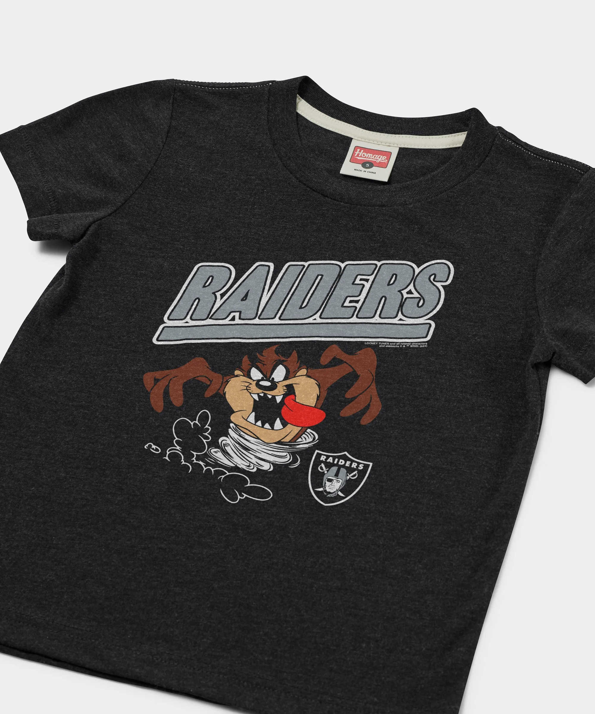 Youth Looney Tunes Taz x Las Vegas Raiders - Image 2