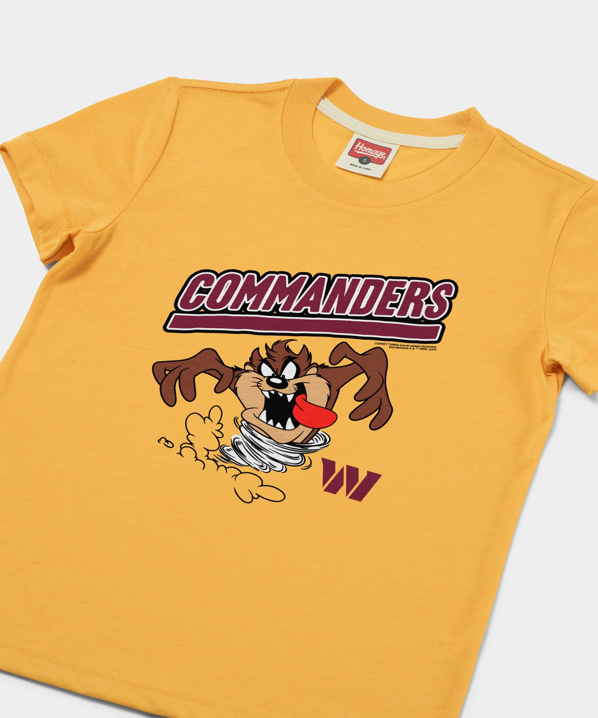 Youth Looney Tunes Taz x Washington Commanders - Image 2