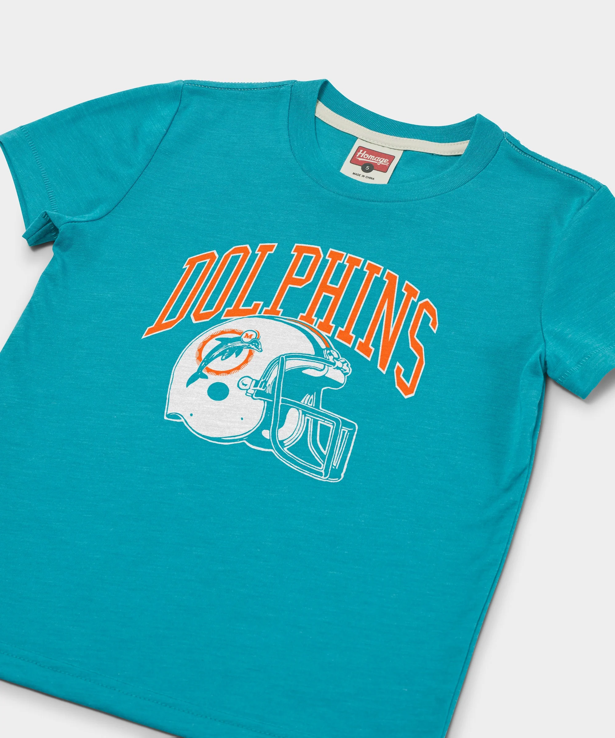 Youth Miami Dolphins Helmet Retro - Image 2