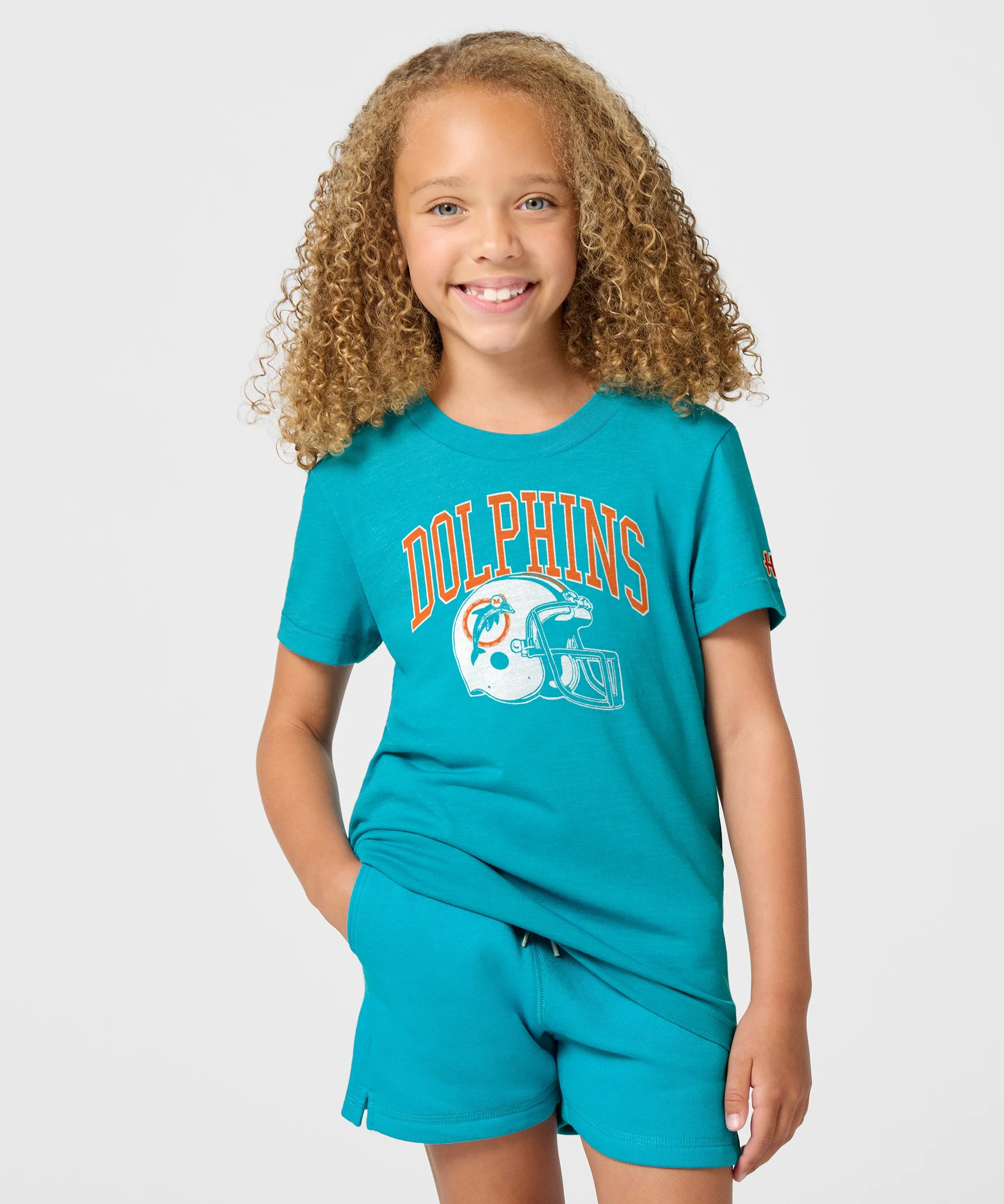 Youth Miami Dolphins Helmet Retro - Image 3